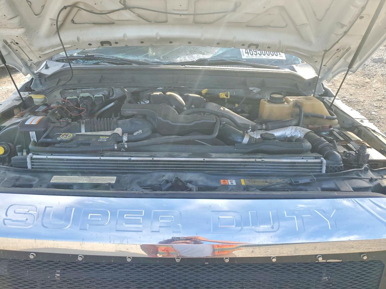 2011 Ford F250 Super Duty Белый vin: 1FT7W2BT0BEA84407