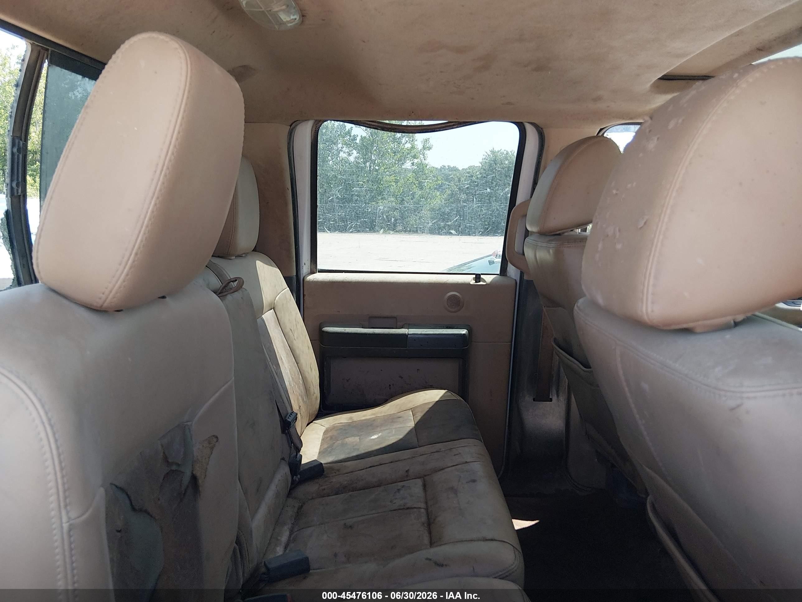 2011 Ford Super Duty F-250 Srw King Ranch/lariat/xl/xlt White vin: 1FT7W2BT0BEB02663