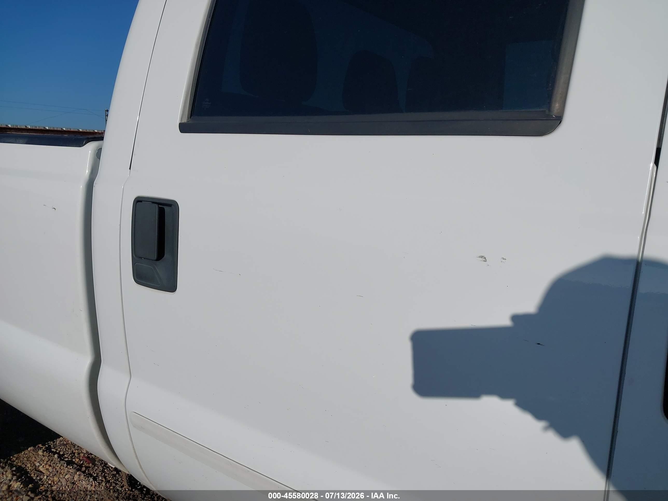 2011 Ford Super Duty F-250 Srw Xlt White vin: 1FT7W2BT0BEC24648