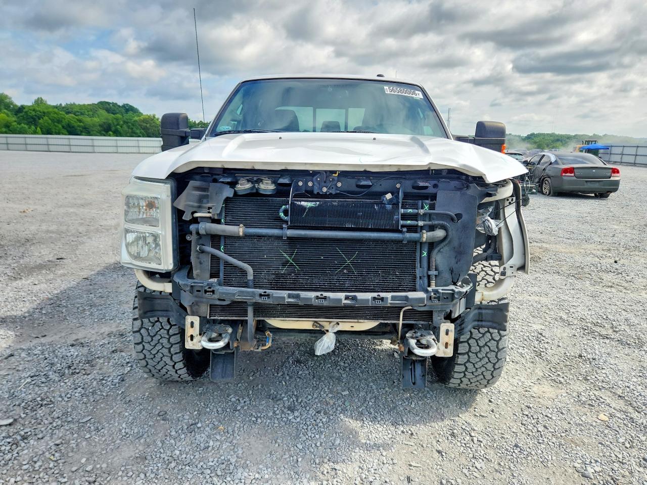 2011 Ford F250 Super Duty Белый vin: 1FT7W2BT0BEC50103
