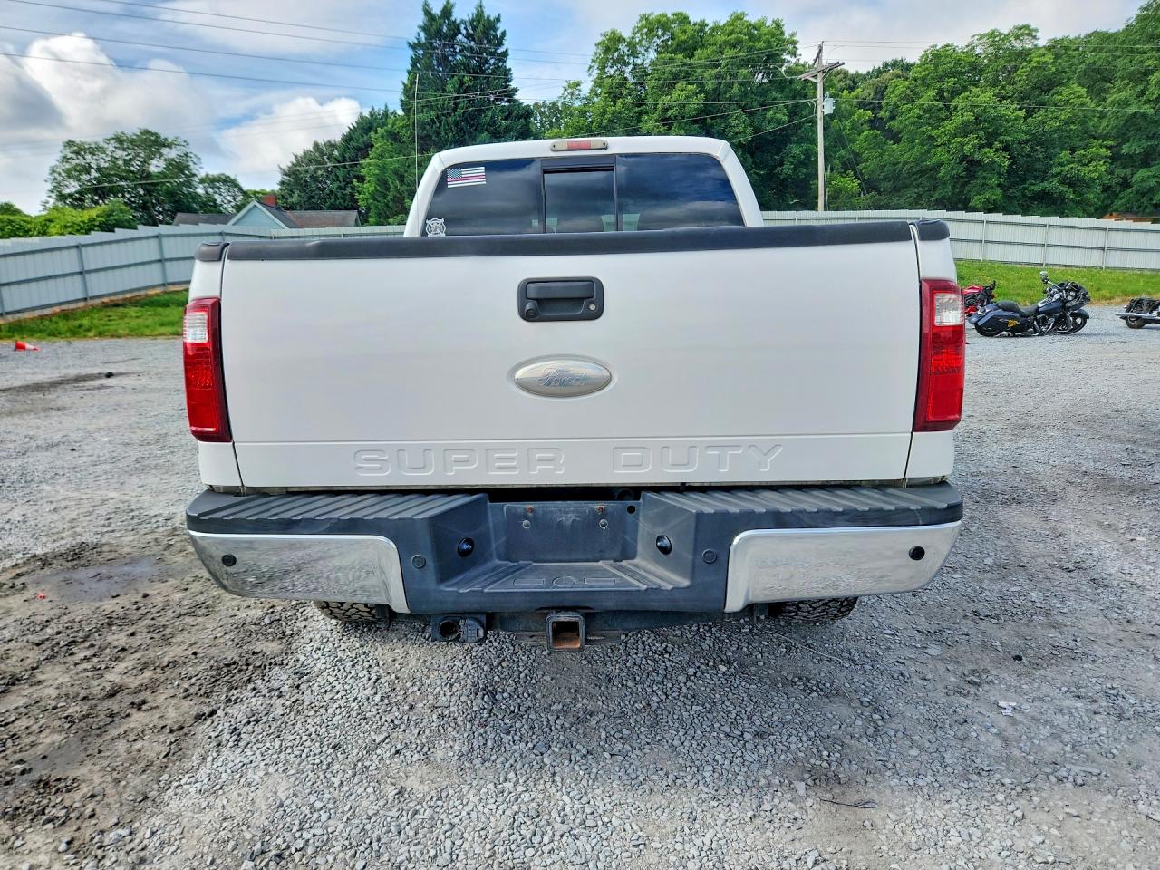 2011 Ford F250 Super Duty Белый vin: 1FT7W2BT0BEC50103