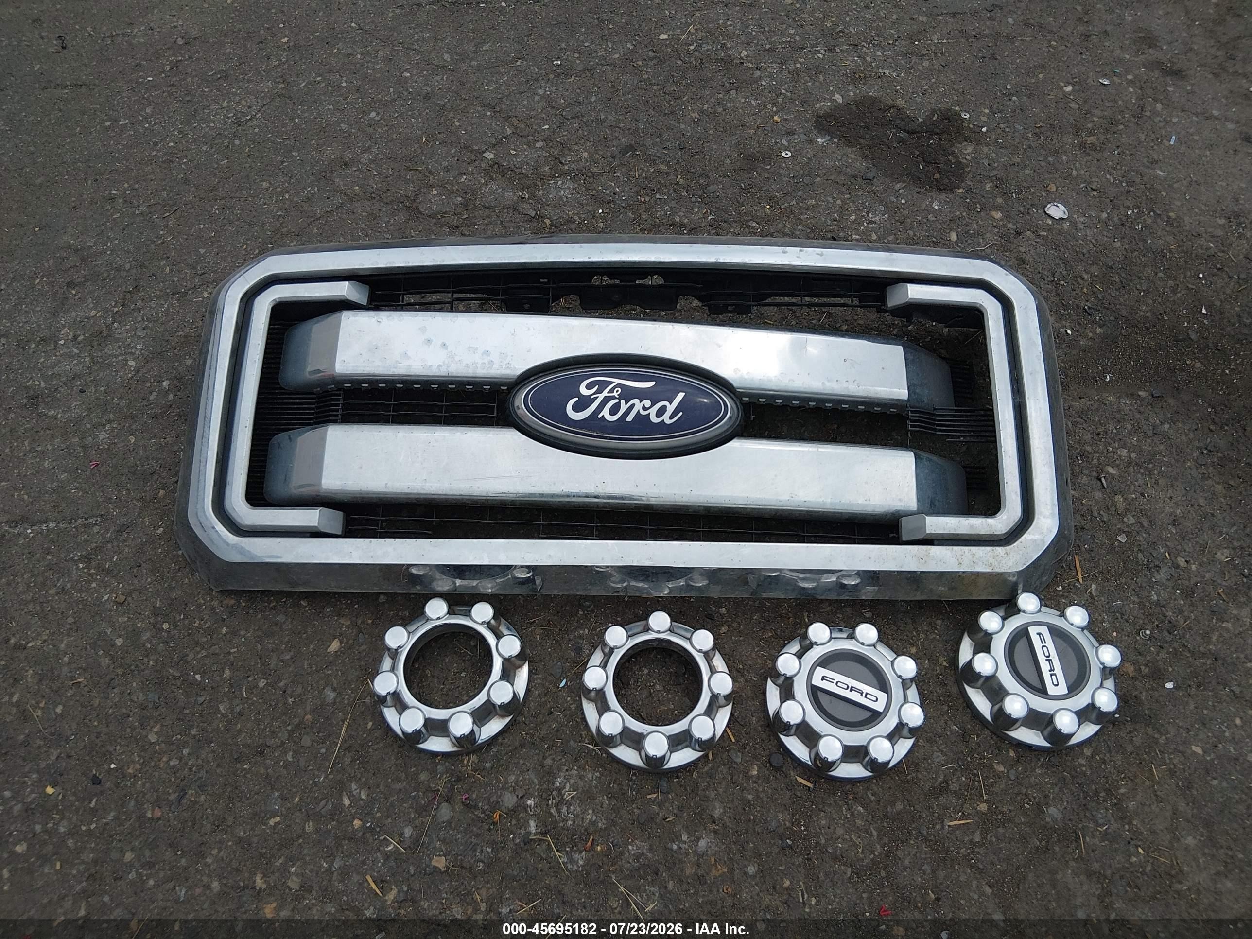 2012 Ford Super Duty F-250 Srw Lariat White vin: 1FT7W2BT0CEA21776