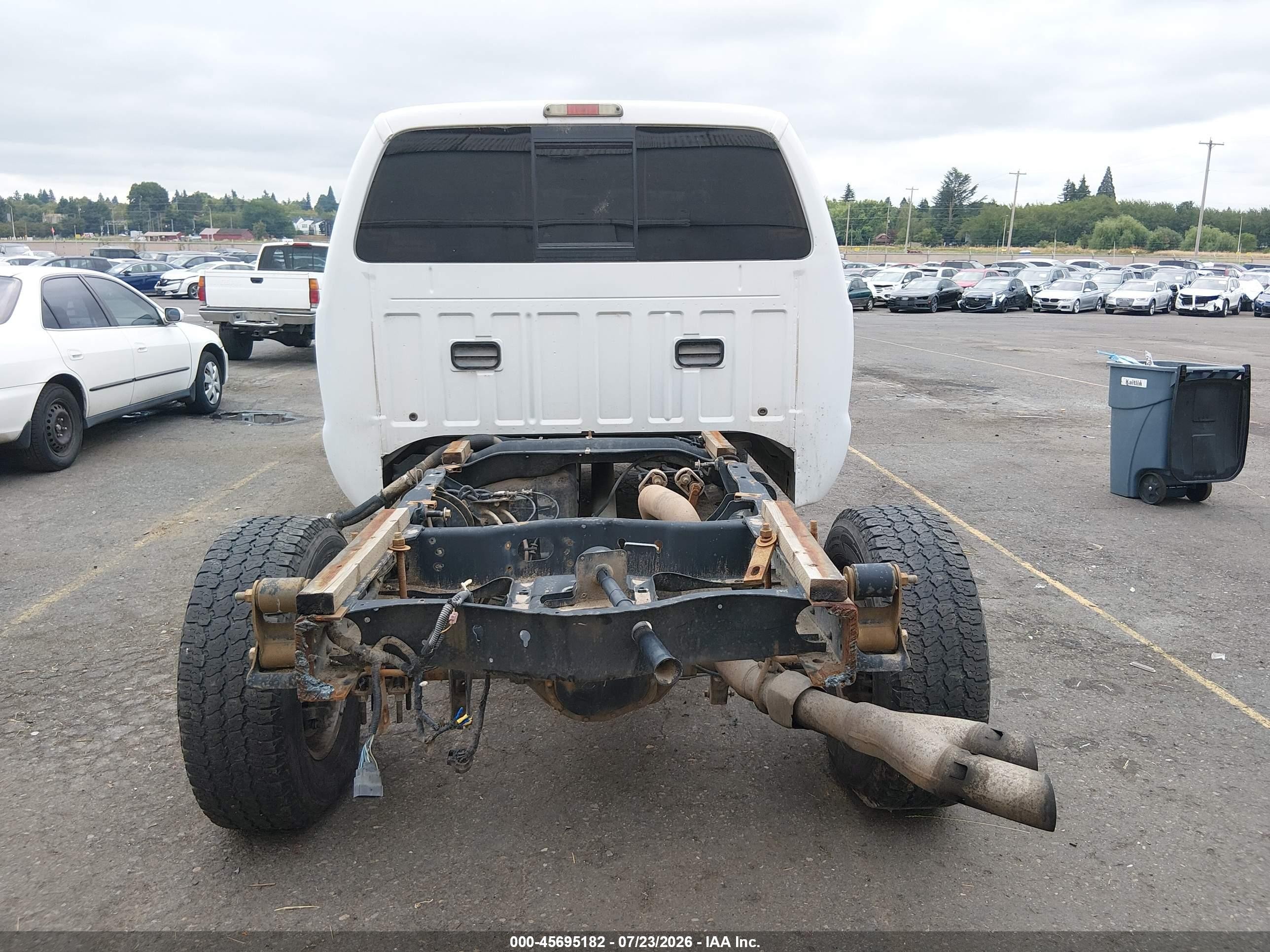 2012 Ford Super Duty F-250 Srw Lariat White vin: 1FT7W2BT0CEA21776