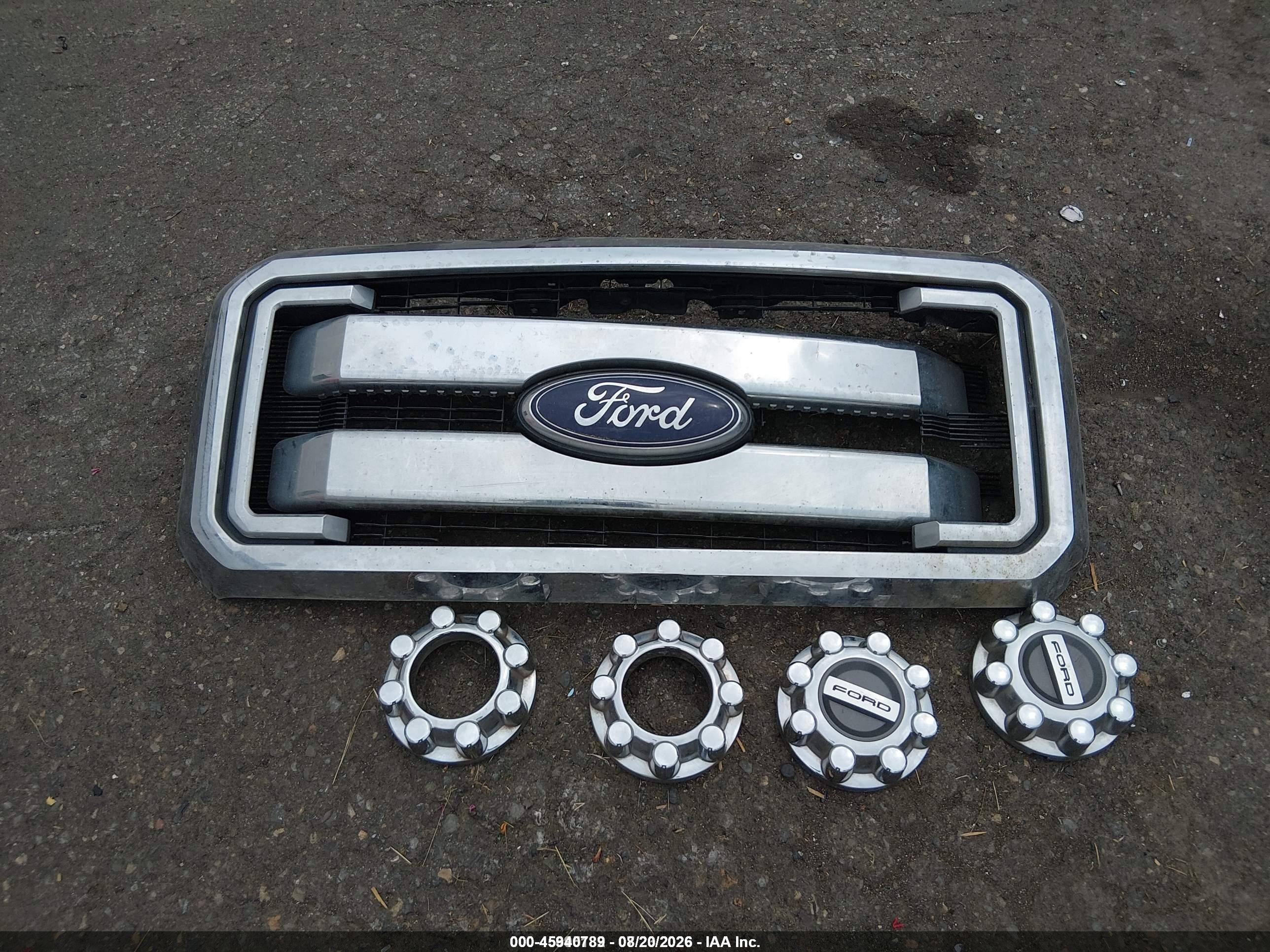 2012 Ford Super Duty F-250 Srw Lariat White vin: 1FT7W2BT0CEA21776