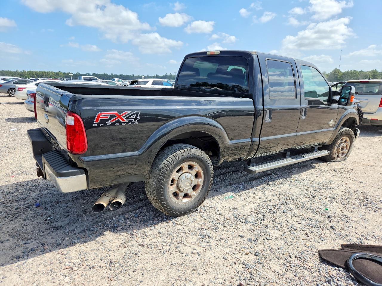 2012 Ford F250 Super Duty Black vin: 1FT7W2BT0CEB38581