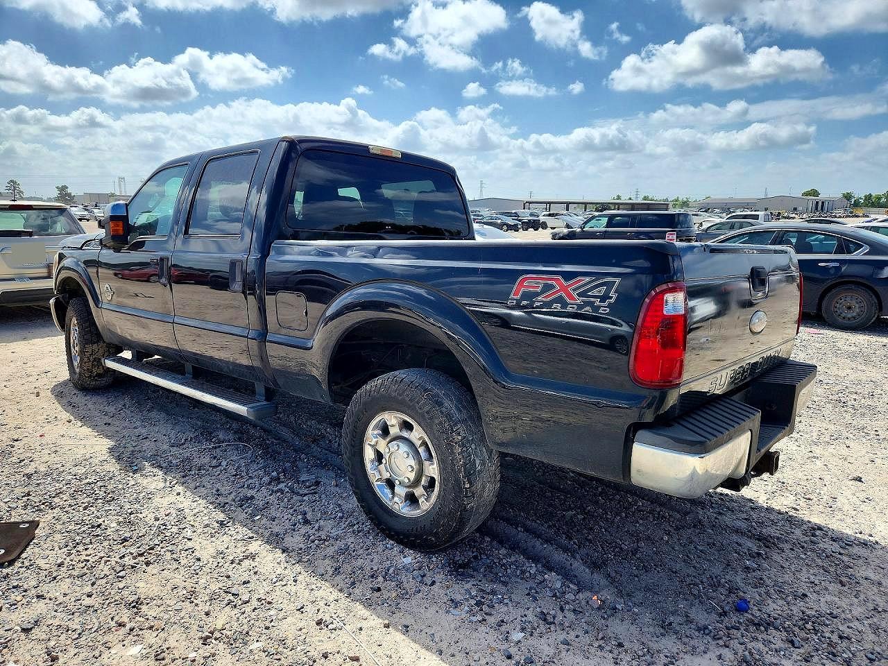 2012 Ford F250 Super Duty Black vin: 1FT7W2BT0CEB38581
