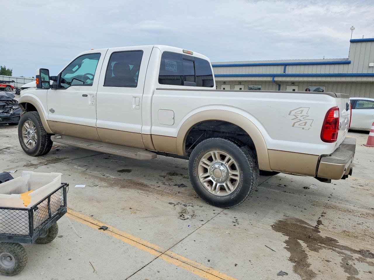 2012 Ford F250 Pu White vin: 1FT7W2BT0CEB72861