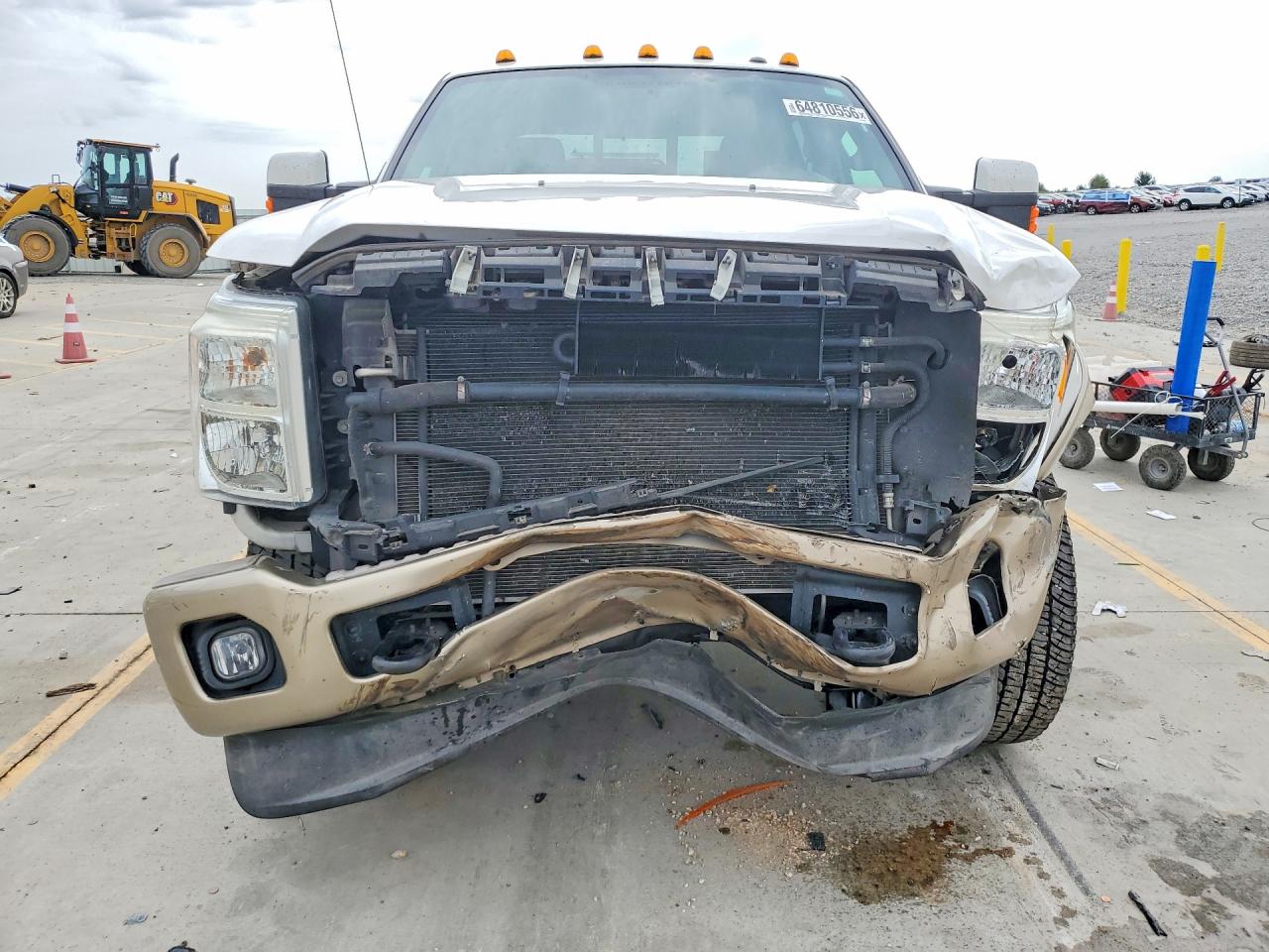 2012 Ford F250 Pu White vin: 1FT7W2BT0CEB72861