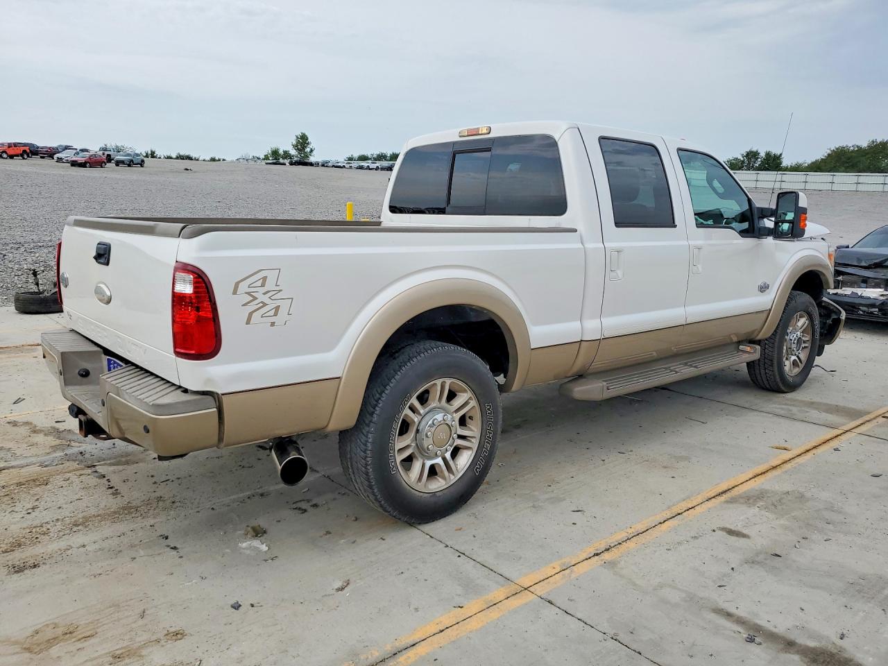 2012 Ford F250 Pu White vin: 1FT7W2BT0CEB72861