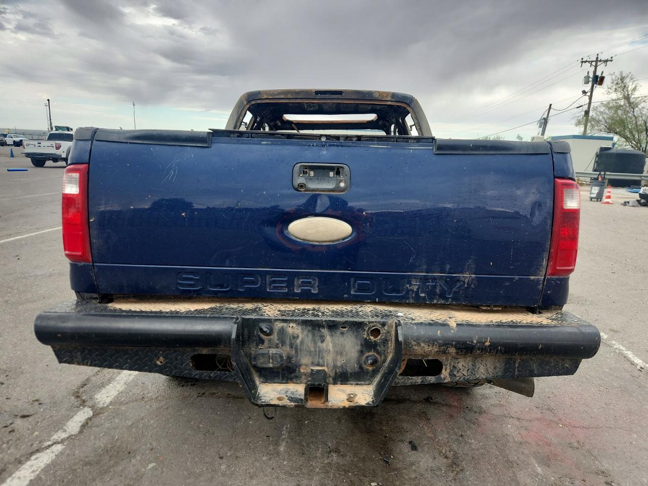 2012 Ford F250 Super Duty Blue vin: 1FT7W2BT0CEB73928