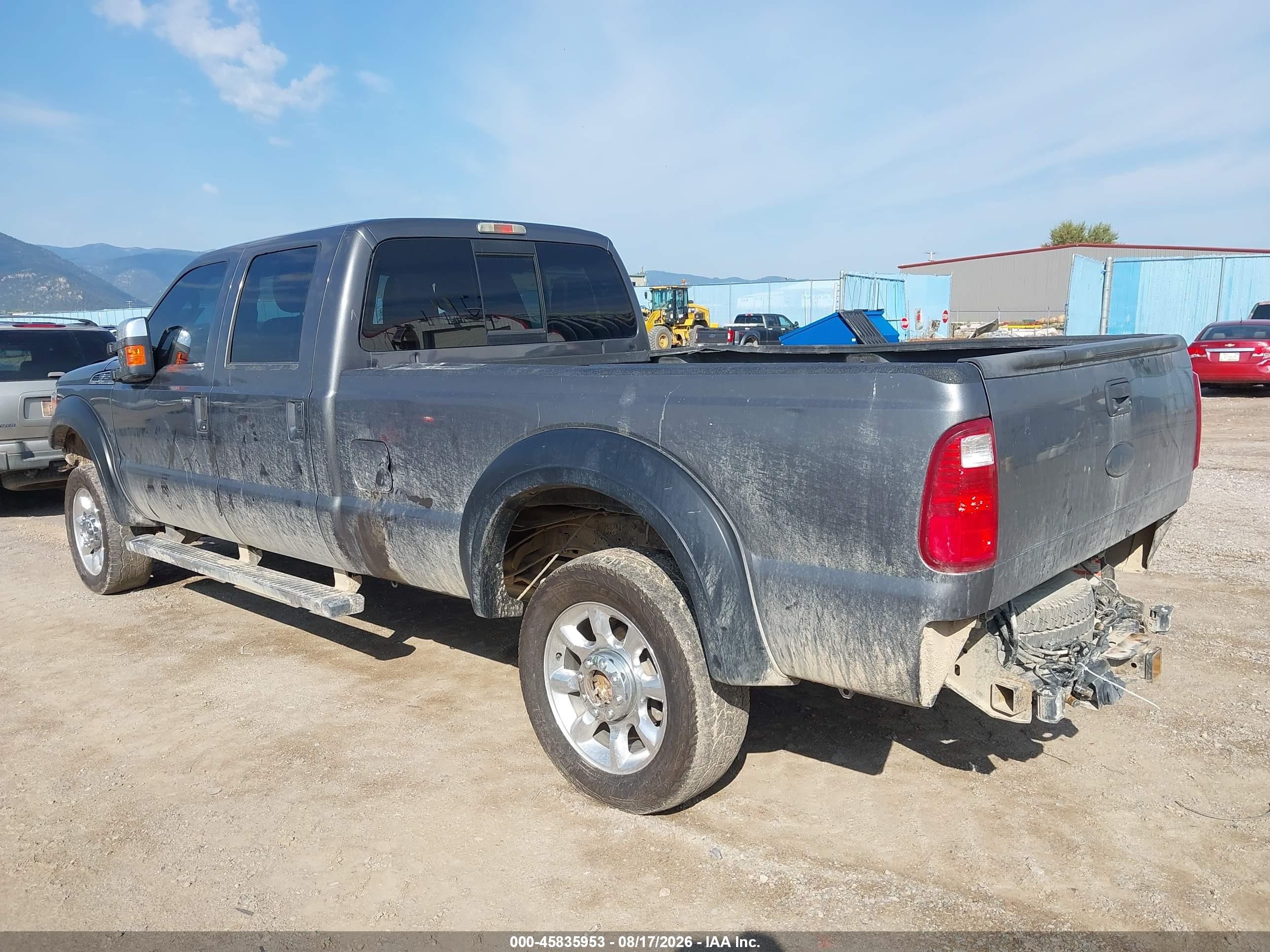 2012 Ford Super Duty F-250 Srw King Ranch/lariat/xl/xlt Gray vin: 1FT7W2BT0CED08034