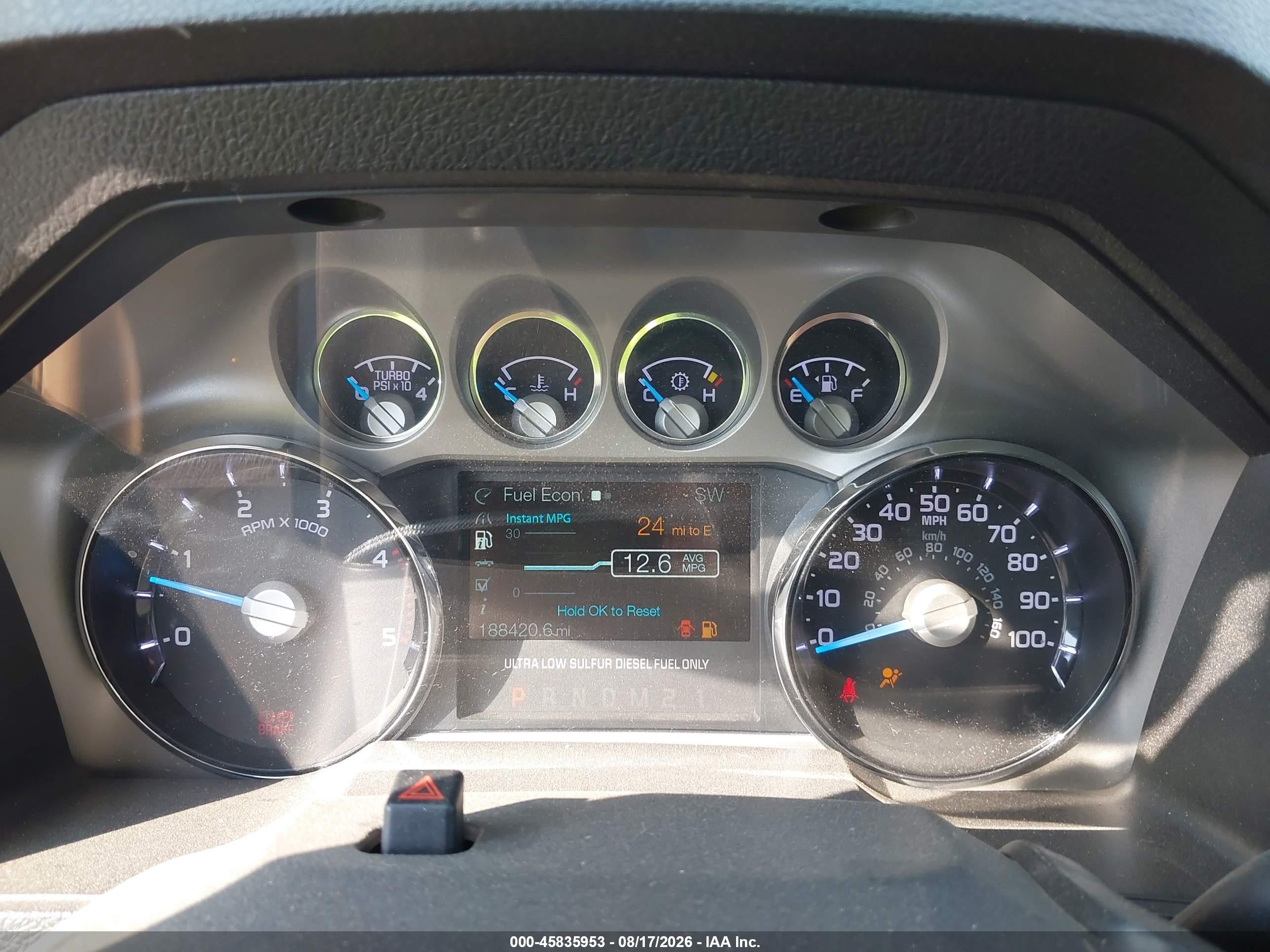 2012 Ford Super Duty F-250 Srw King Ranch/lariat/xl/xlt Gray vin: 1FT7W2BT0CED08034