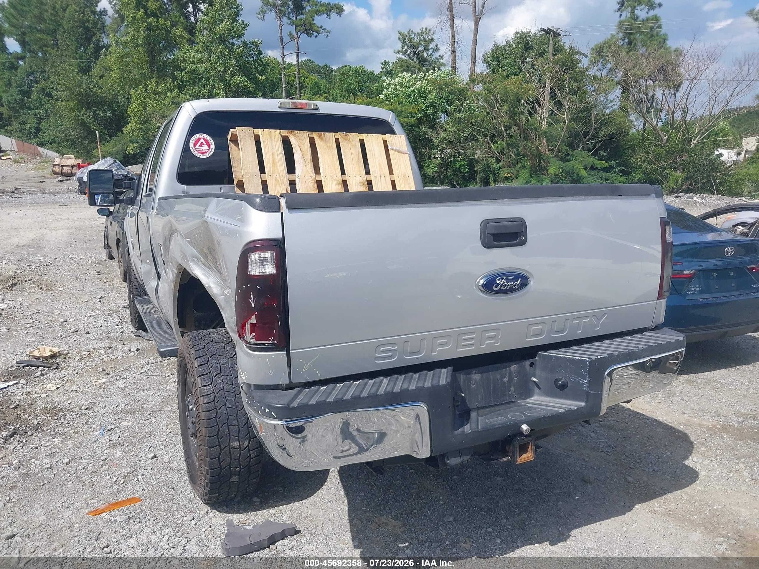 2012 Ford Super Duty F-250 Srw Xlt Silver vin: 1FT7W2BT0CED18725