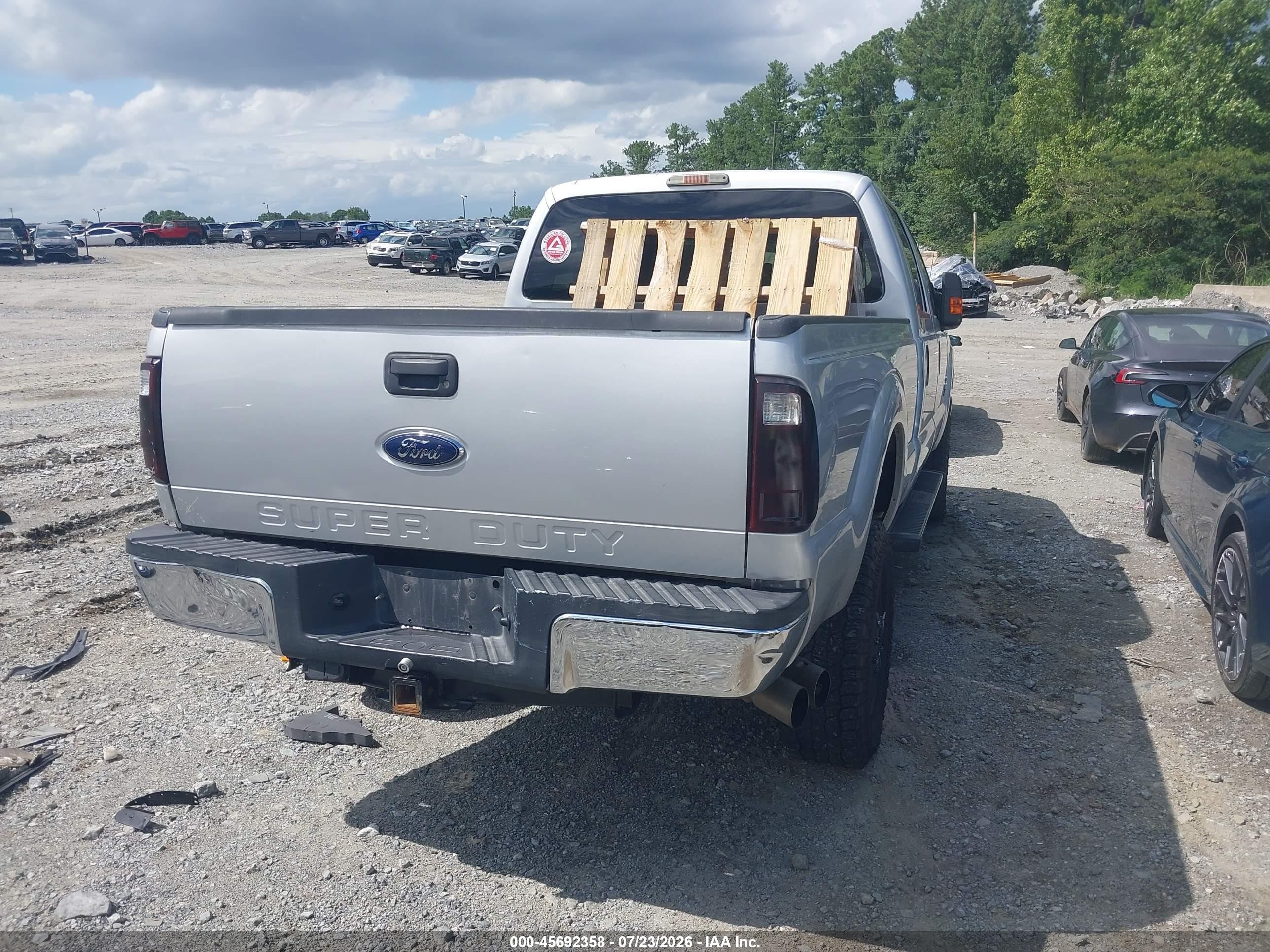 2012 Ford Super Duty F-250 Srw Xlt Silver vin: 1FT7W2BT0CED18725