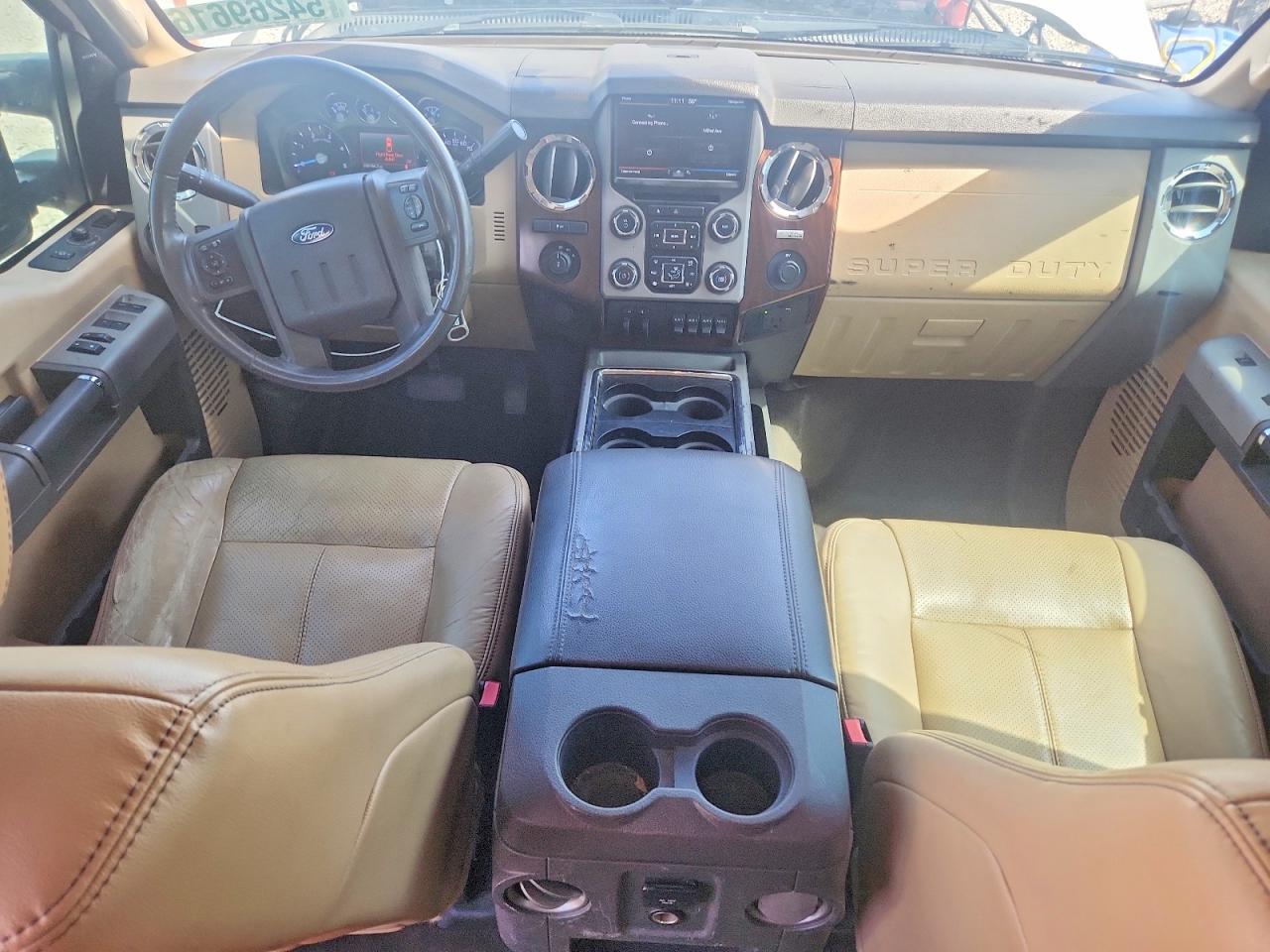 2013 Ford F250 Super Duty White vin: 1FT7W2BT0DEA67030