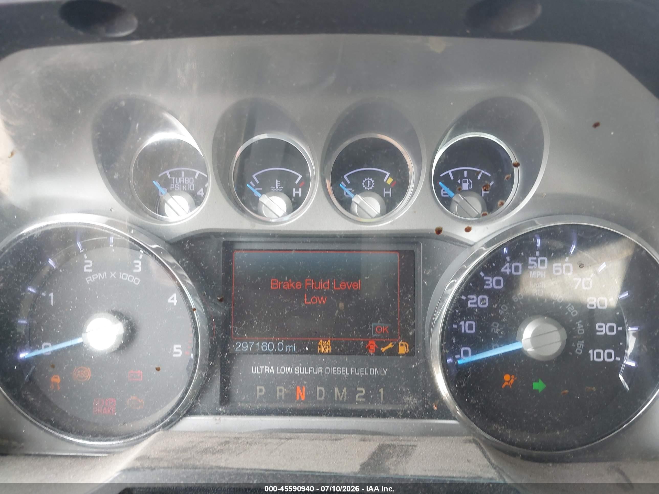 2014 Ford F-250 Lariat Red vin: 1FT7W2BT0EEA07220