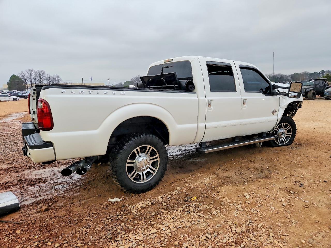 2014 Ford F250 Super Duty White vin: 1FT7W2BT0EEA29993