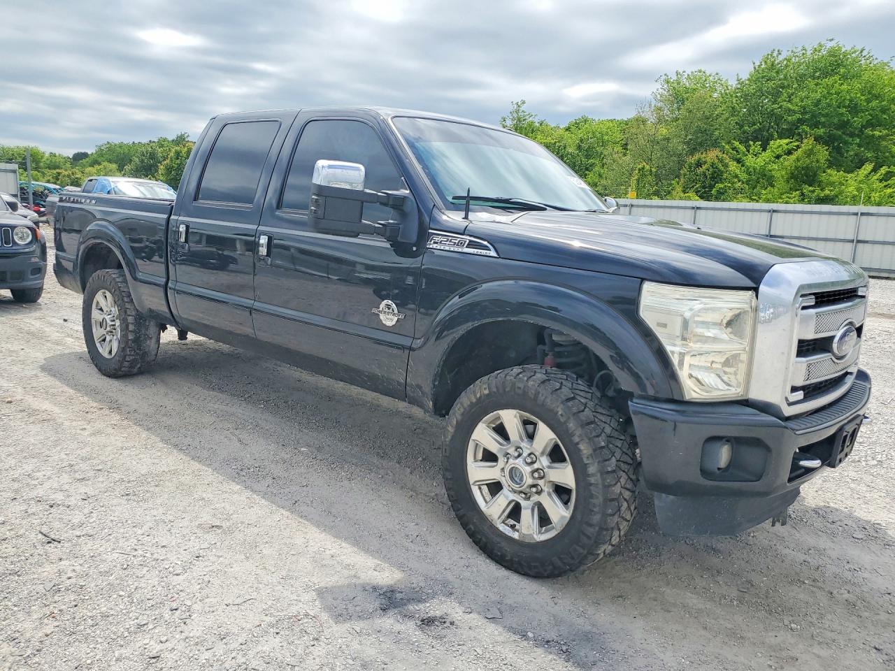 2014 Ford F250 Super Duty Black vin: 1FT7W2BT0EEA40881