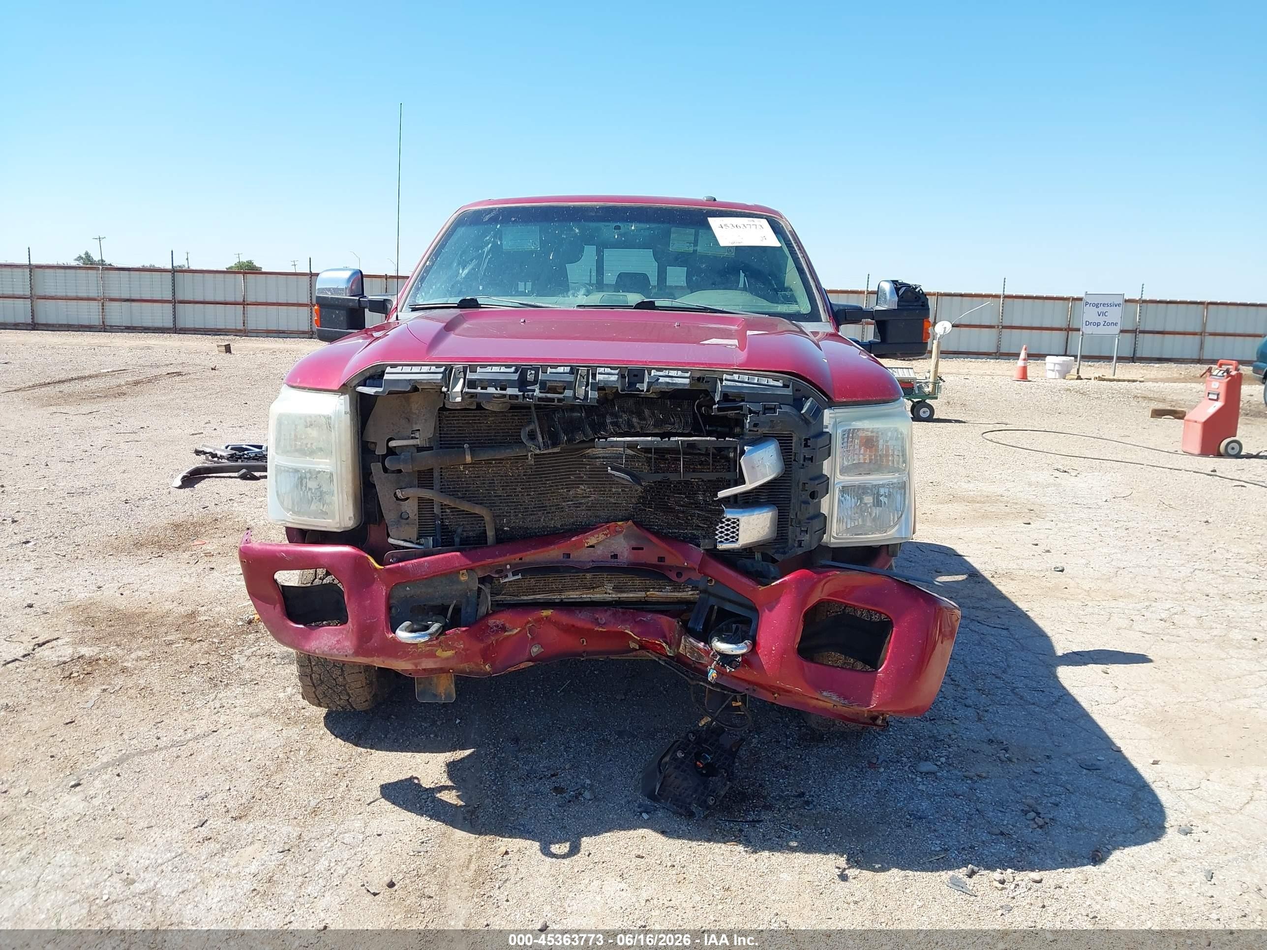 2014 Ford F-250 Lariat Бордовый vin: 1FT7W2BT0EEB23565