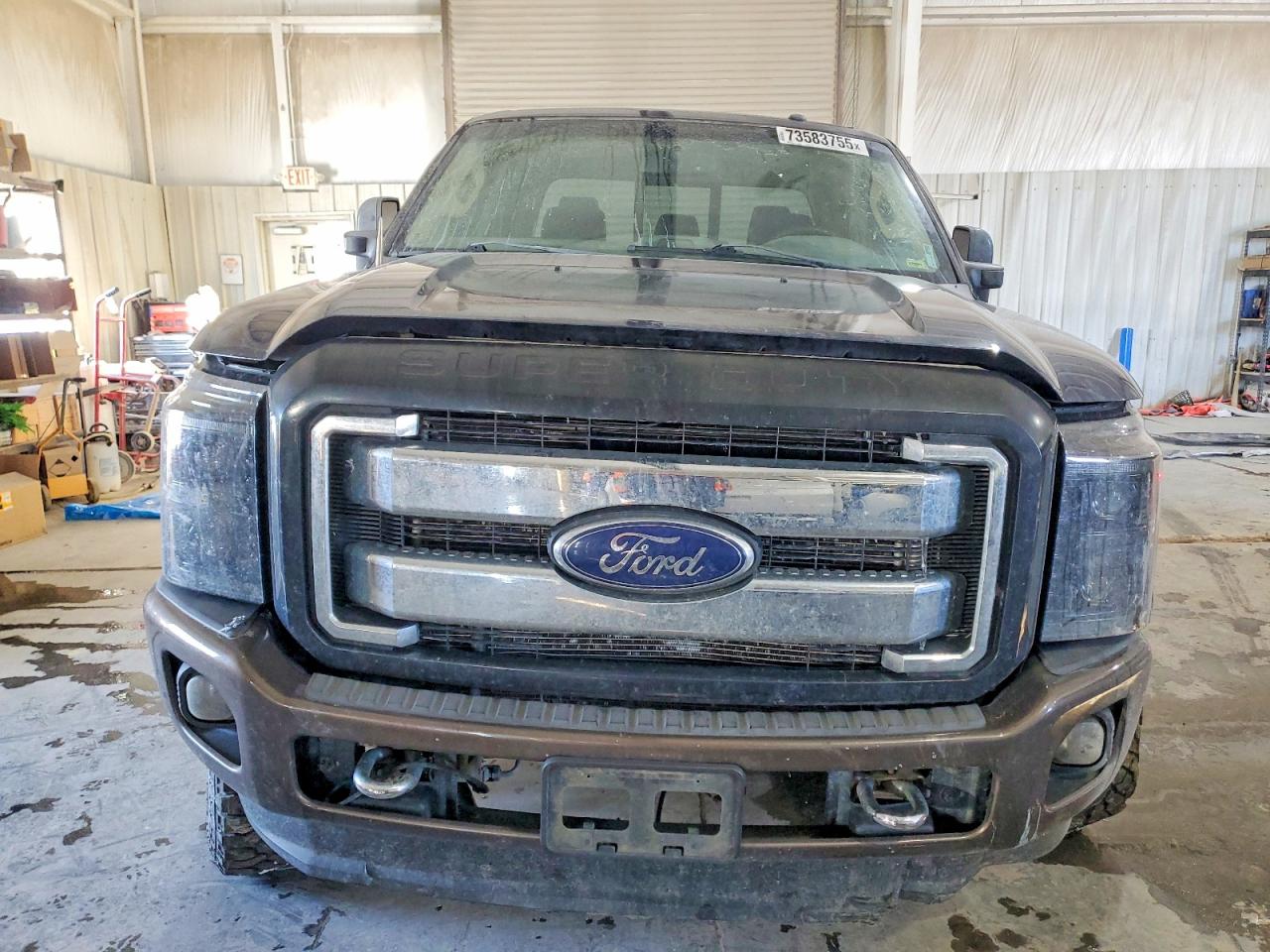 2015 Ford F250 Super Duty Синий vin: 1FT7W2BT0FEB30551
