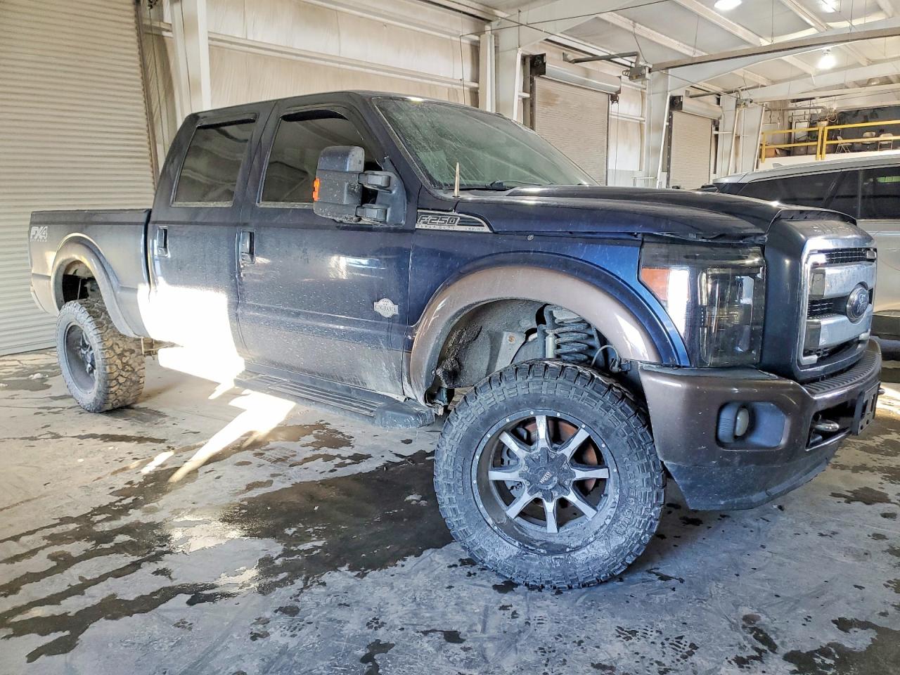 2015 Ford F250 Super Duty Синий vin: 1FT7W2BT0FEB30551