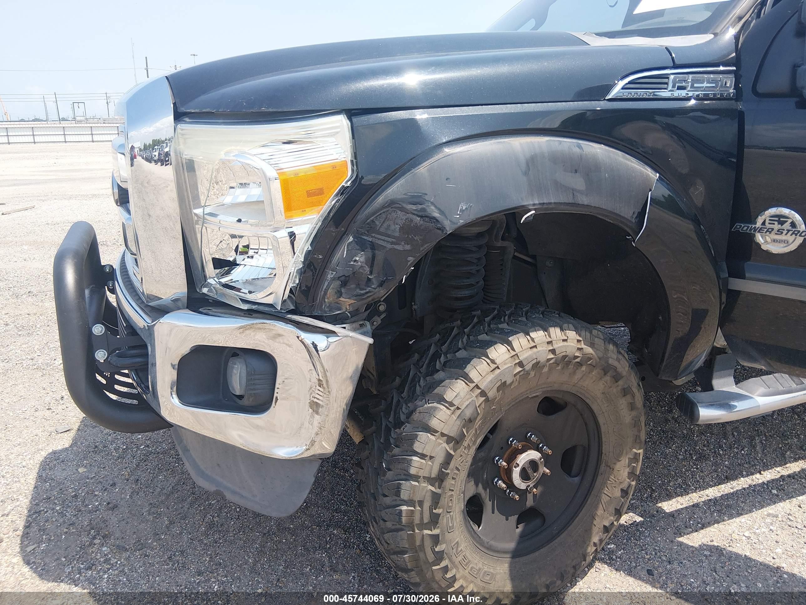 2015 Ford F-250 Lariat Black vin: 1FT7W2BT0FEC28379
