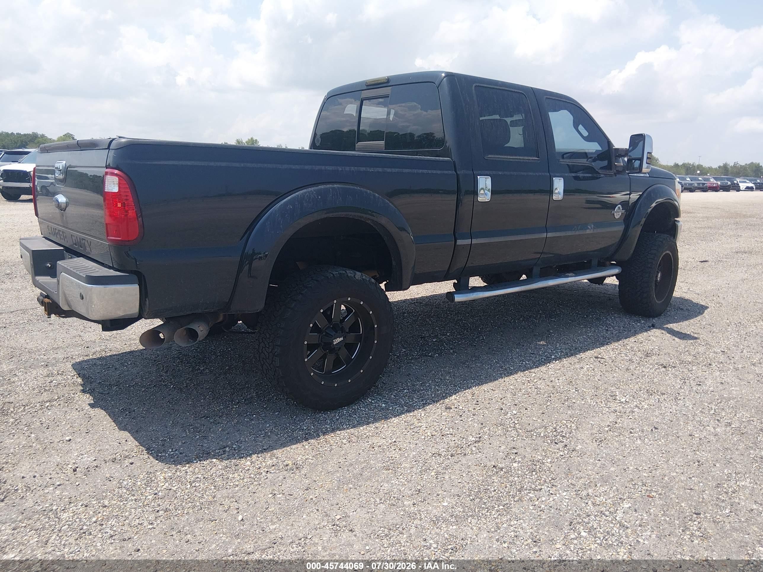 2015 Ford F-250 Lariat Black vin: 1FT7W2BT0FEC28379