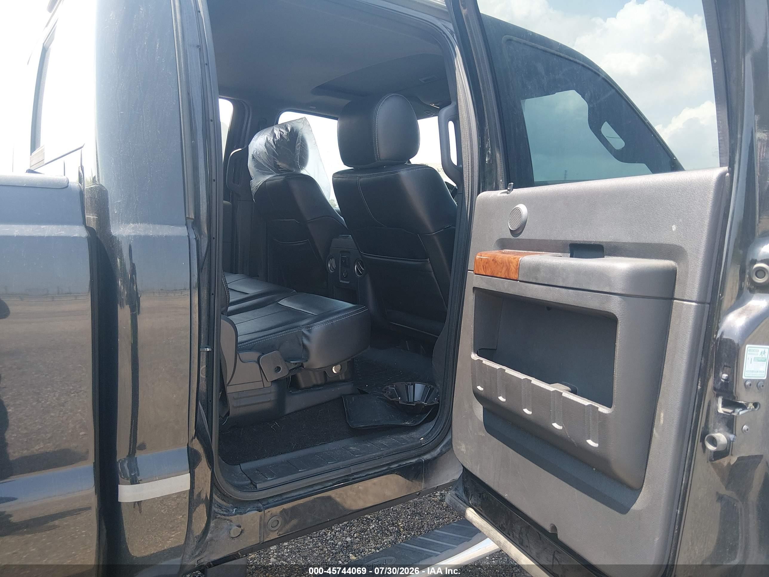2015 Ford F-250 Lariat Black vin: 1FT7W2BT0FEC28379