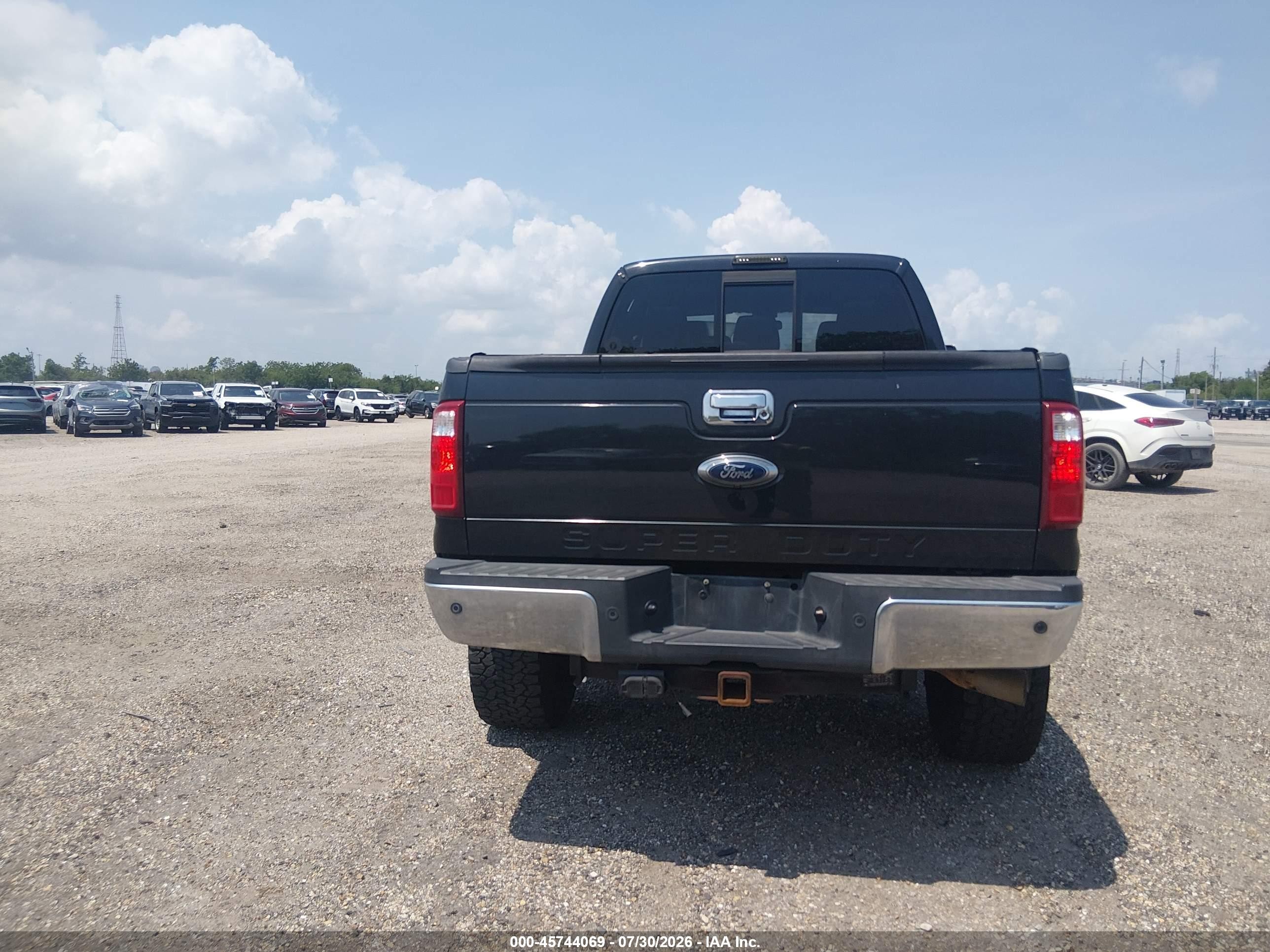 2015 Ford F-250 Lariat Black vin: 1FT7W2BT0FEC28379
