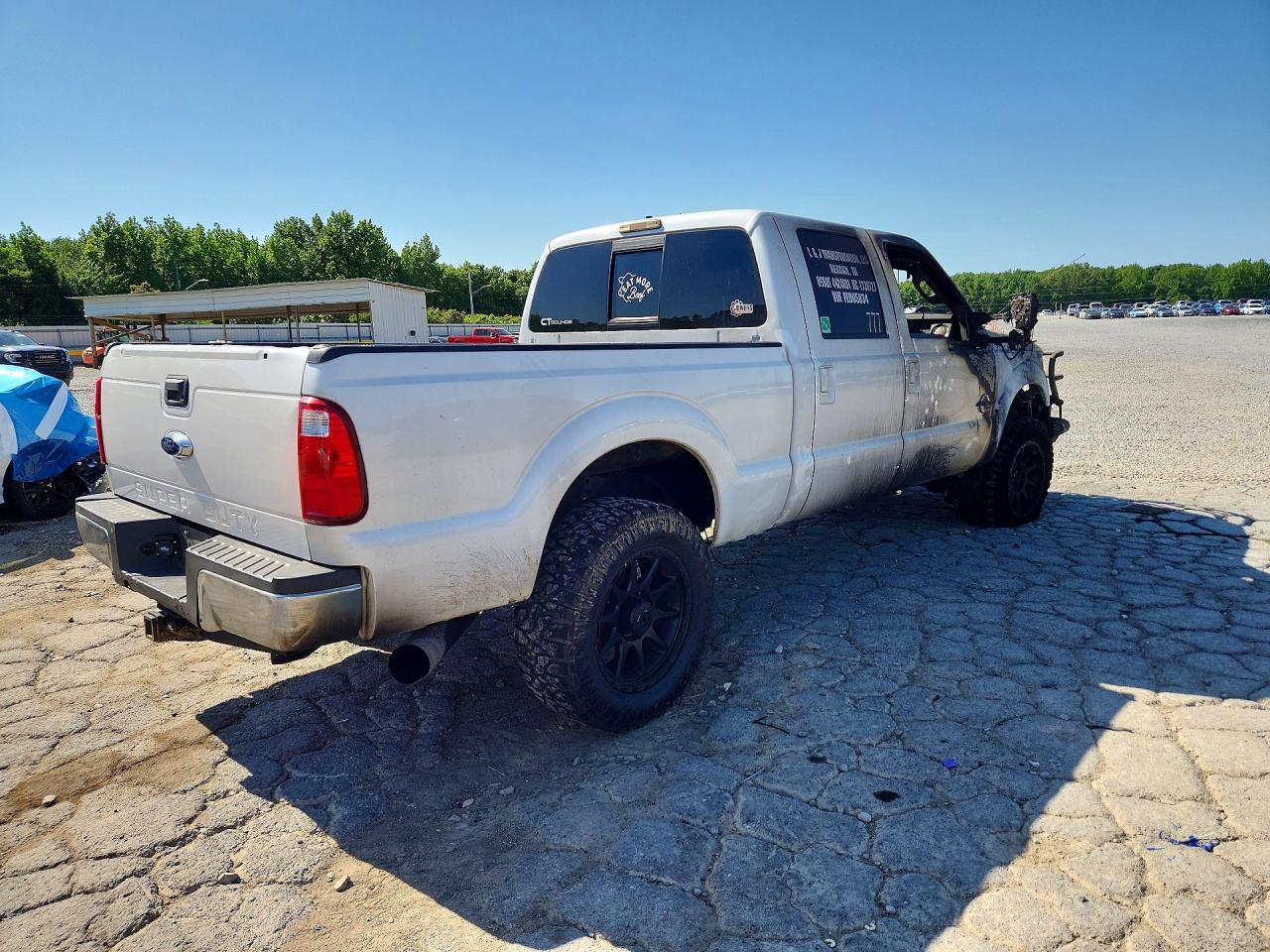 2015 Ford F250 Super Duty Белый vin: 1FT7W2BT0FED05834