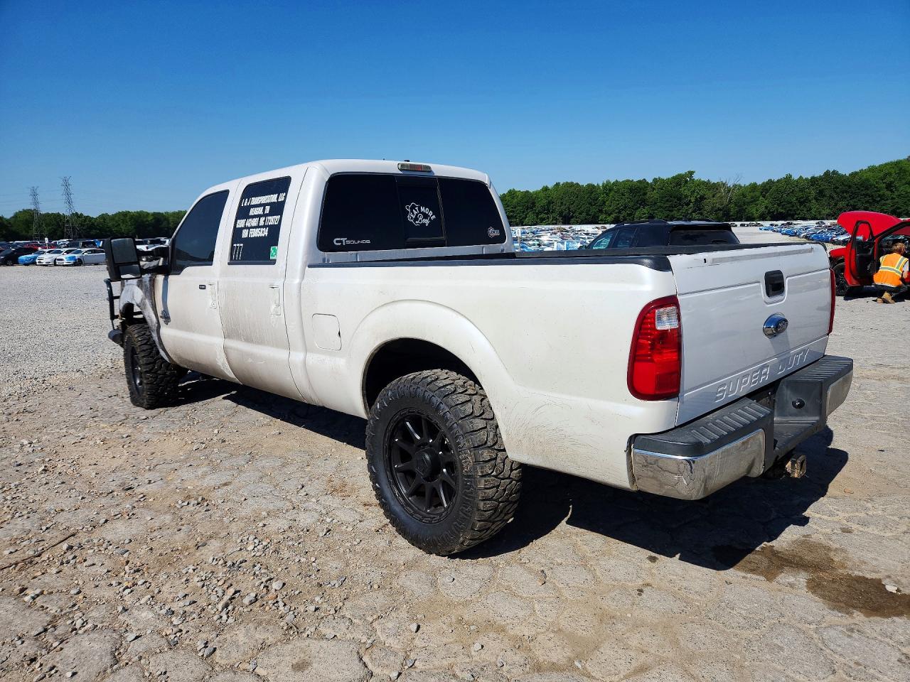 2015 Ford F250 Super Duty Белый vin: 1FT7W2BT0FED05834