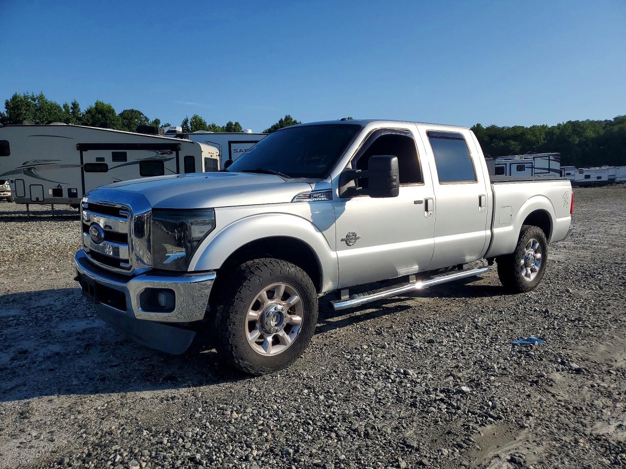 2015 Ford F250 Super Duty Silver vin: 1FT7W2BT0FED36551