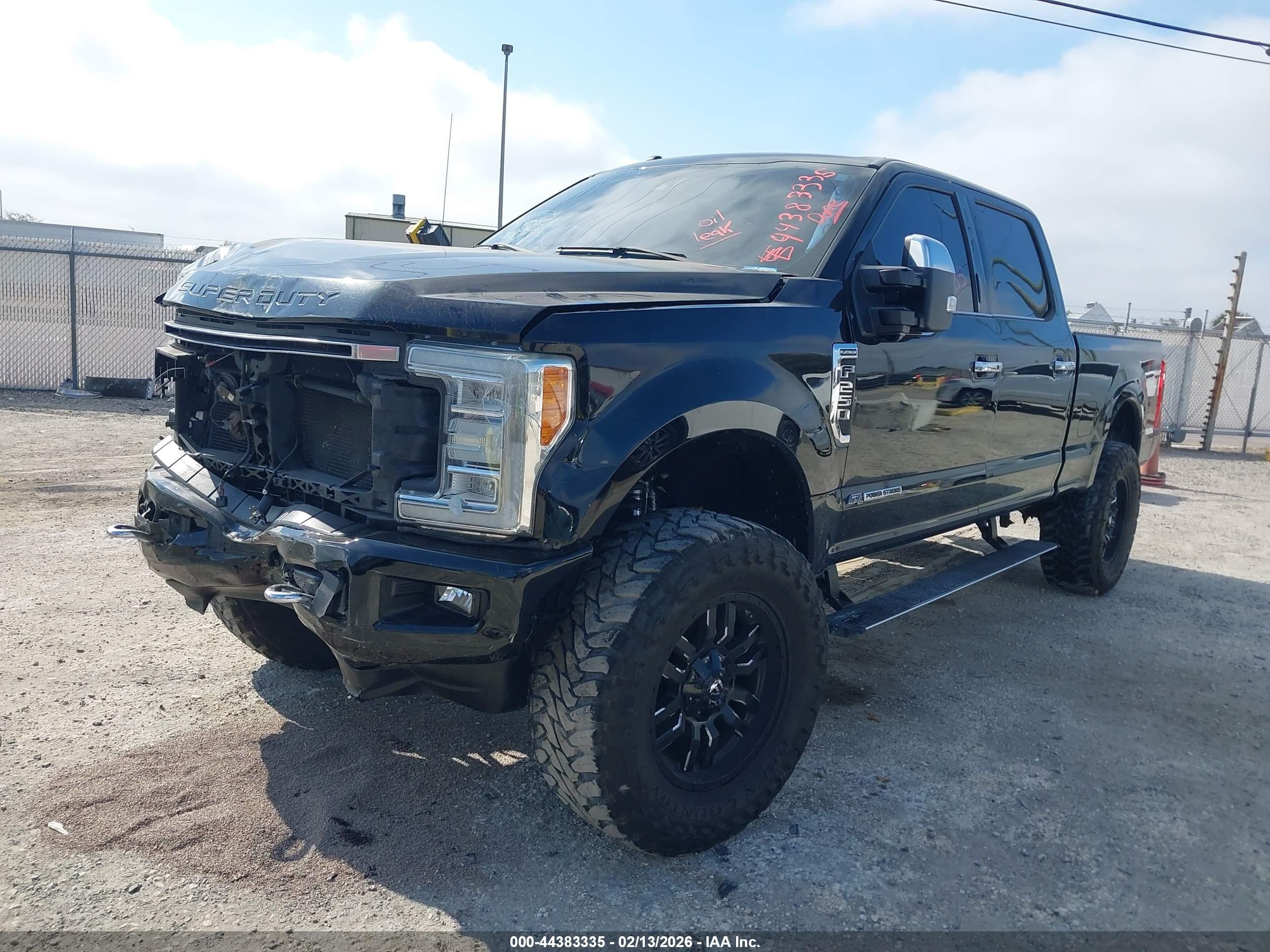 2017 Ford F-250 Platinum Black vin: 1FT7W2BT0HEB64606