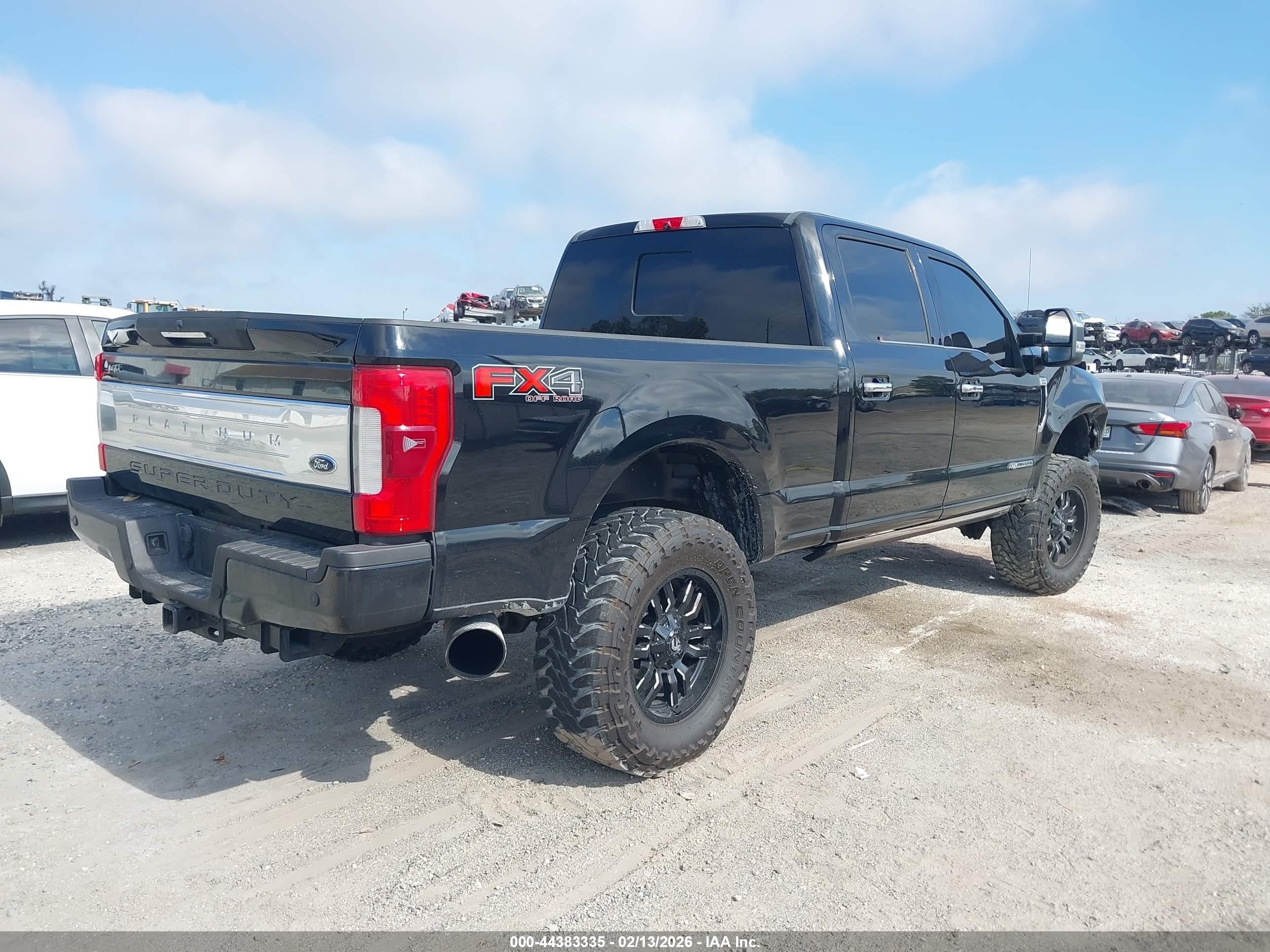 2017 Ford F-250 Platinum Black vin: 1FT7W2BT0HEB64606