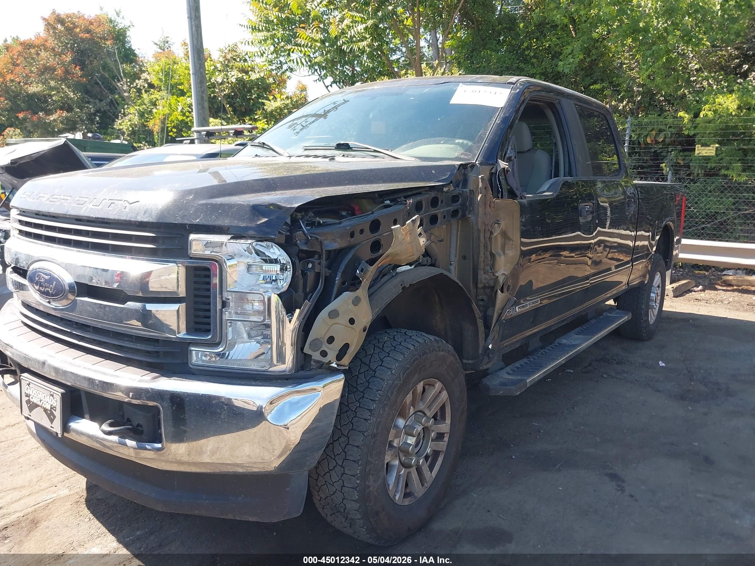 2018 Ford F-250 Xl Черный vin: 1FT7W2BT0JEB15671