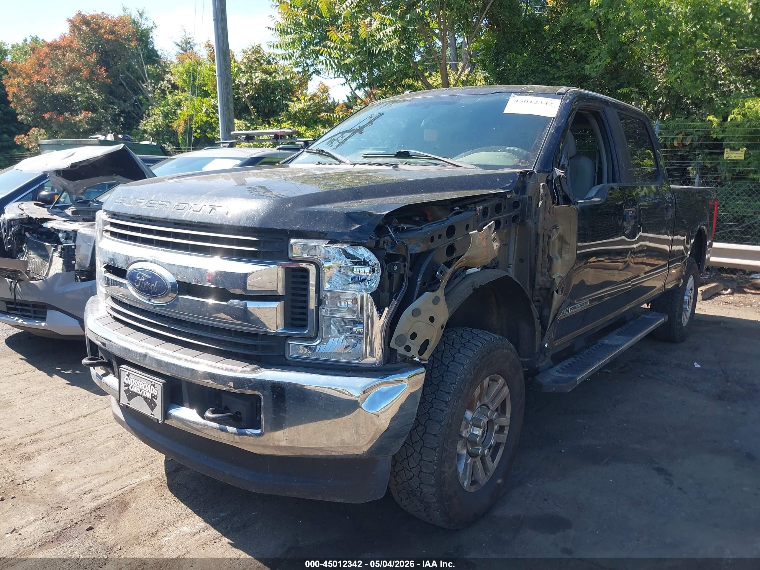 2018 Ford F-250 Xl Черный vin: 1FT7W2BT0JEB15671