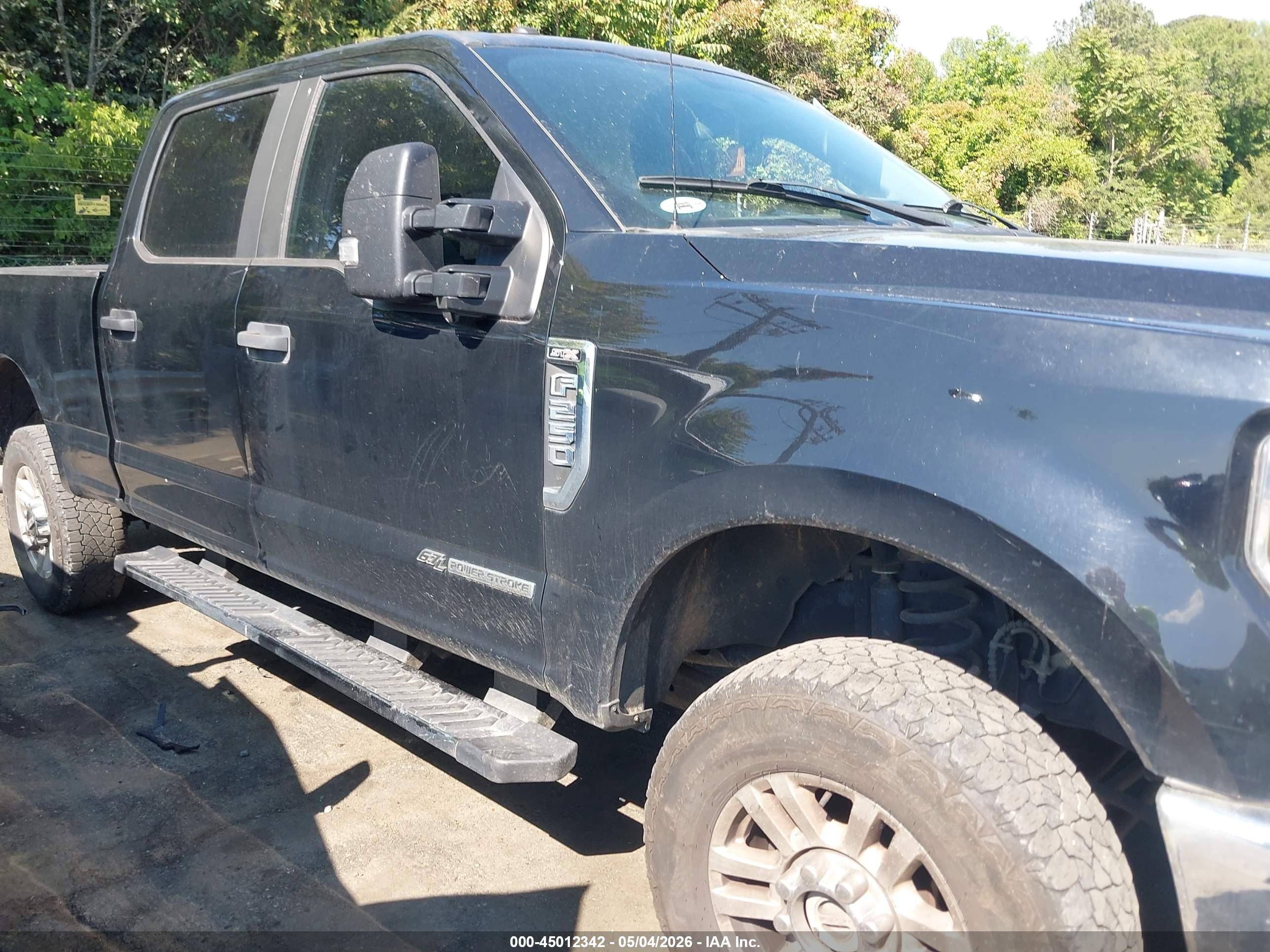 2018 Ford F-250 Xl Черный vin: 1FT7W2BT0JEB15671