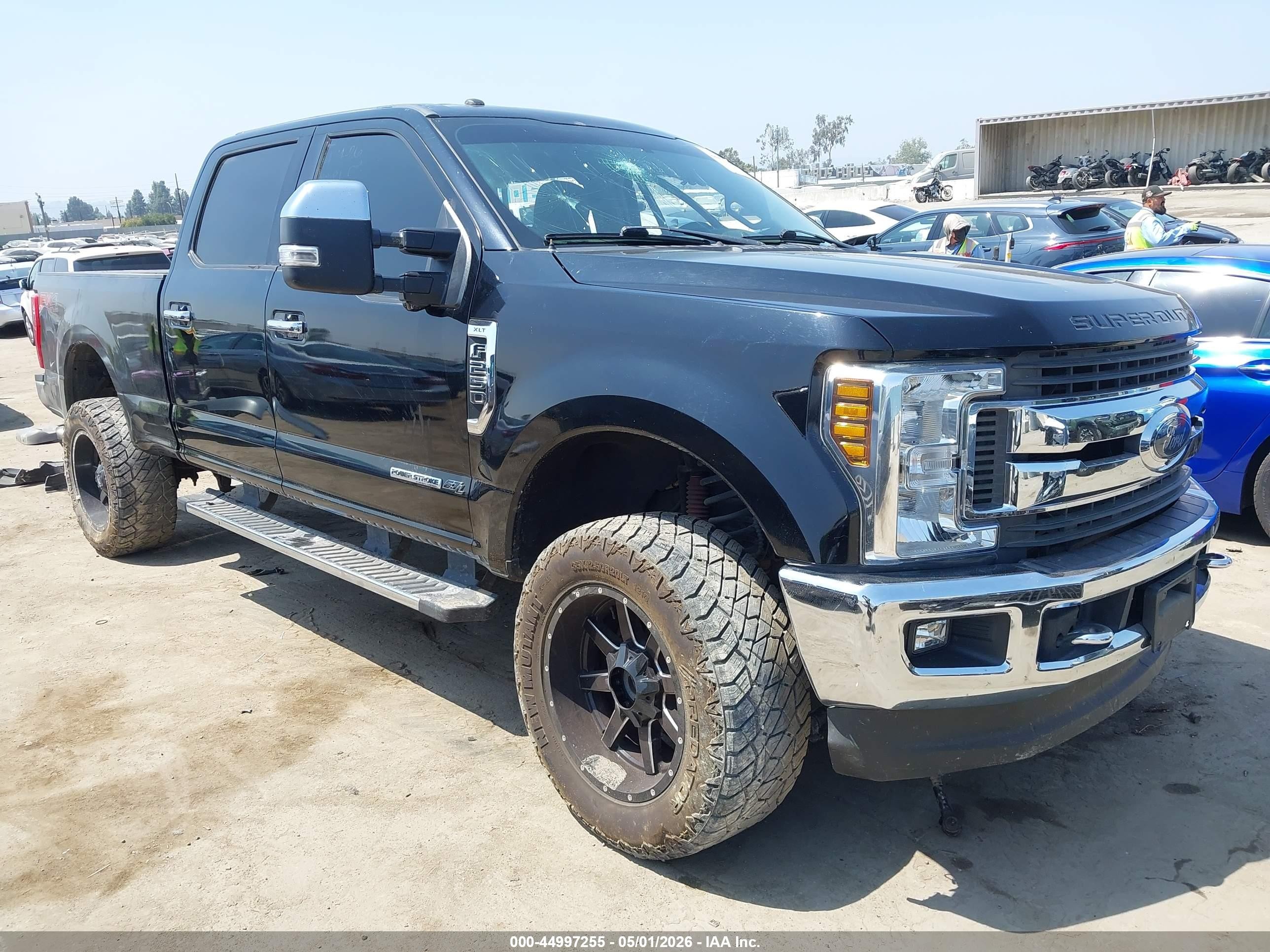 2018 Ford F-250 Xlt Black vin: 1FT7W2BT0JEB15850