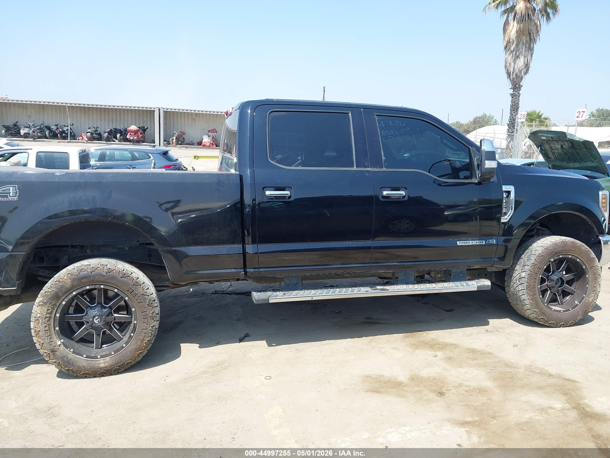 2018 Ford F-250 Xlt Black vin: 1FT7W2BT0JEB15850