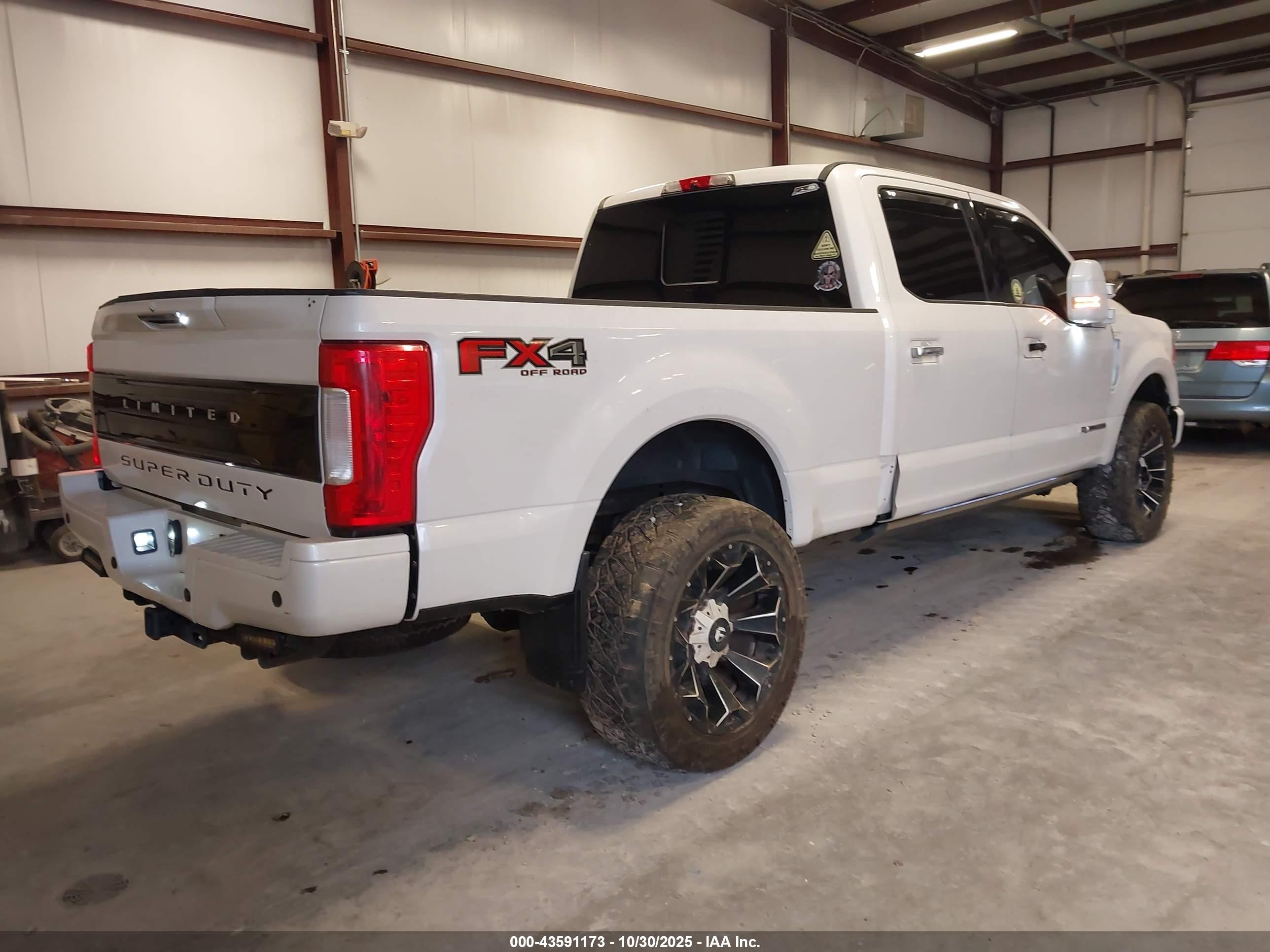 2018 Ford F-250 Limited White vin: 1FT7W2BT0JEB61811