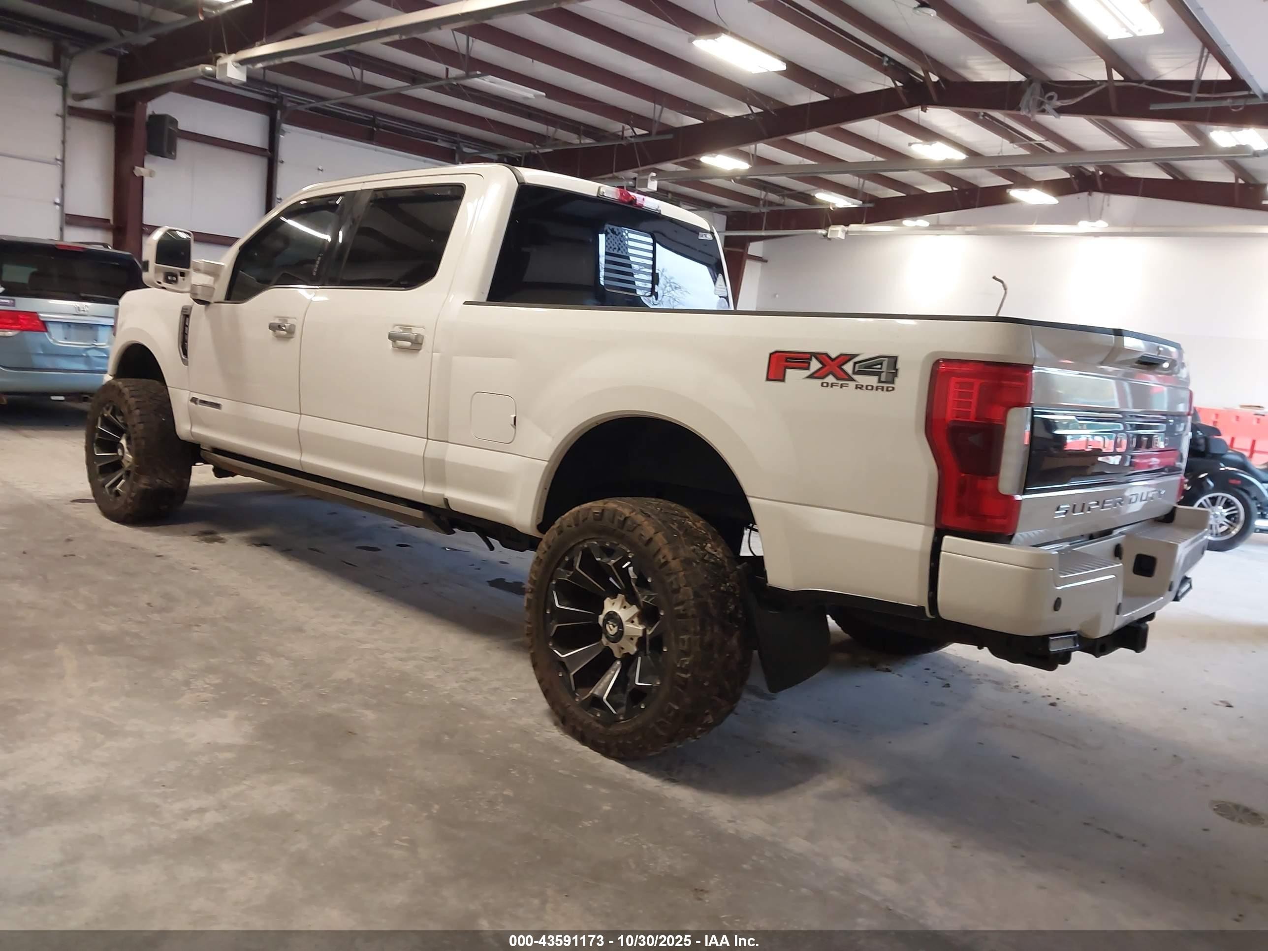 2018 Ford F-250 Limited White vin: 1FT7W2BT0JEB61811