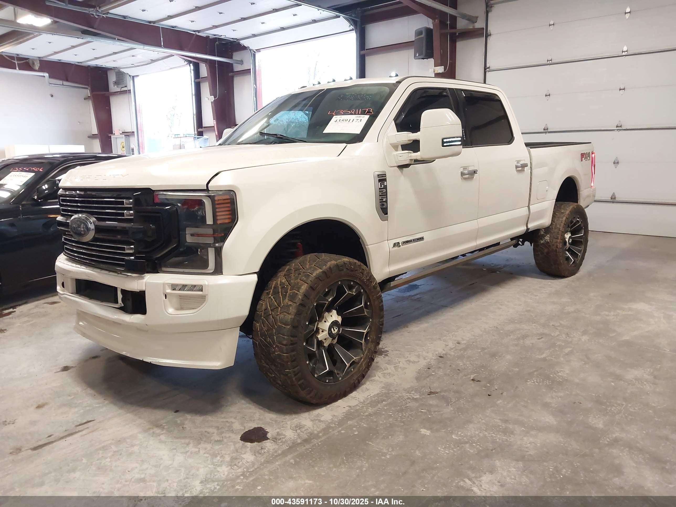 2018 Ford F-250 Limited White vin: 1FT7W2BT0JEB61811