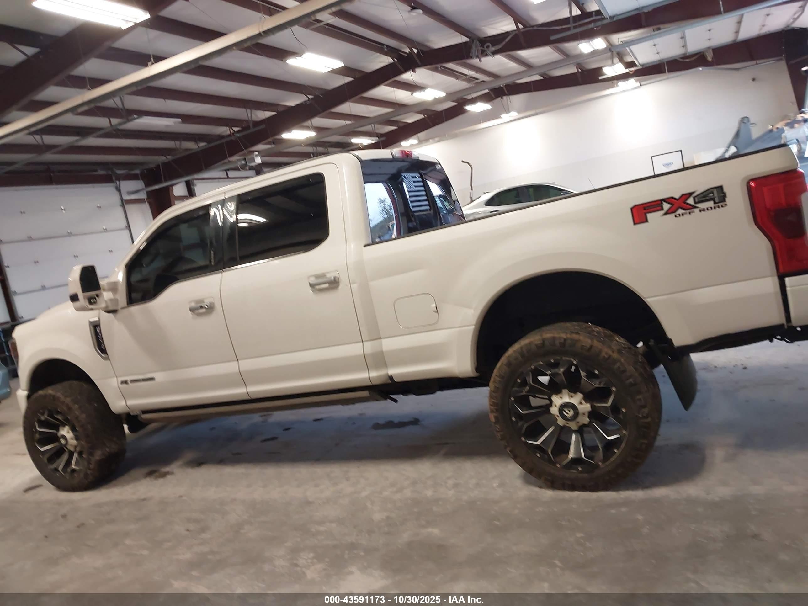 2018 Ford F-250 Limited White vin: 1FT7W2BT0JEB61811