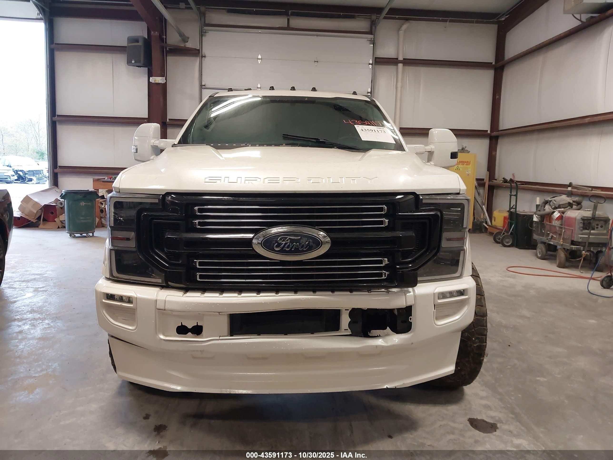 2018 Ford F-250 Limited White vin: 1FT7W2BT0JEB61811