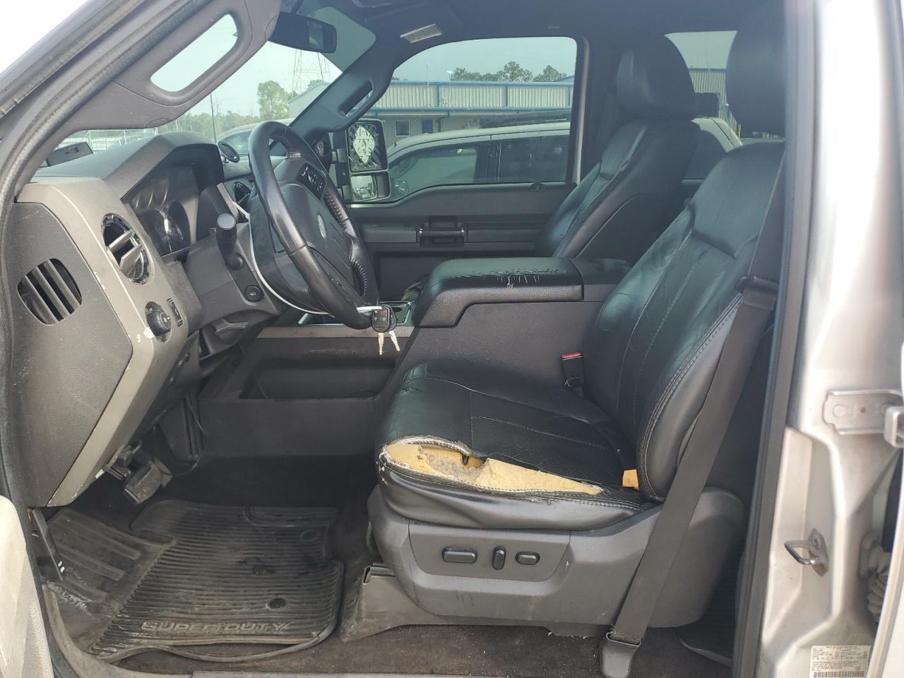 2011 Ford F250 Super Duty Silver vin: 1FT7W2BT1BEC38929