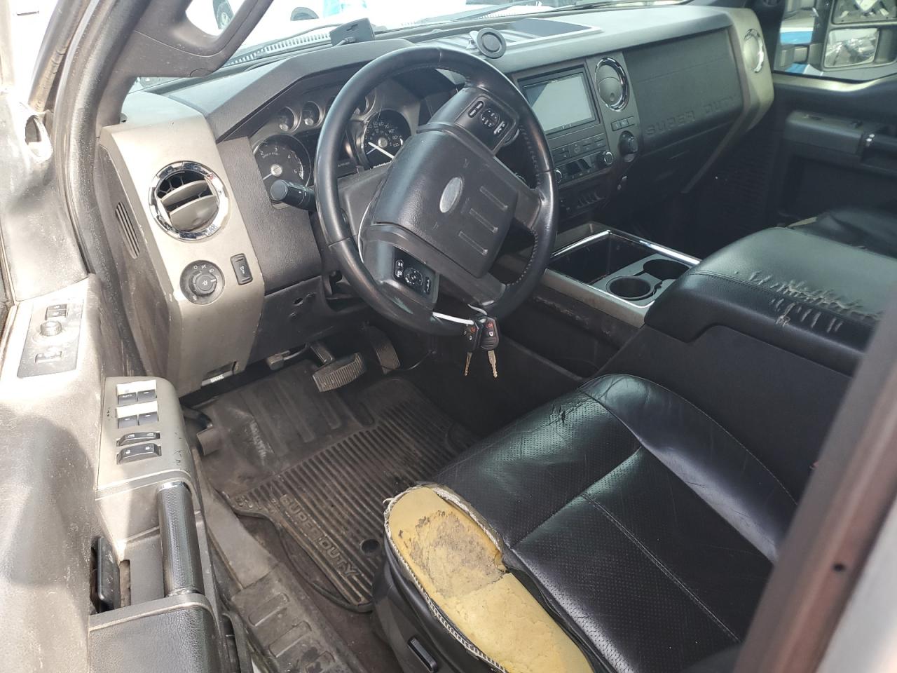 2011 Ford F250 Super Duty Silver vin: 1FT7W2BT1BEC38929