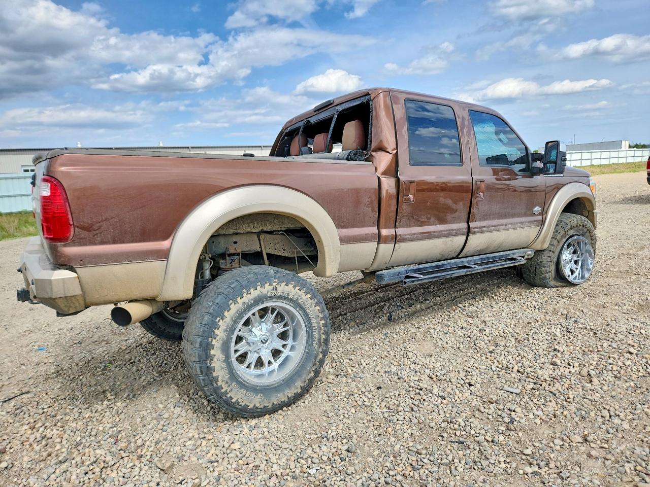 2012 Ford F250 Super Duty Brown vin: 1FT7W2BT1CEA21530