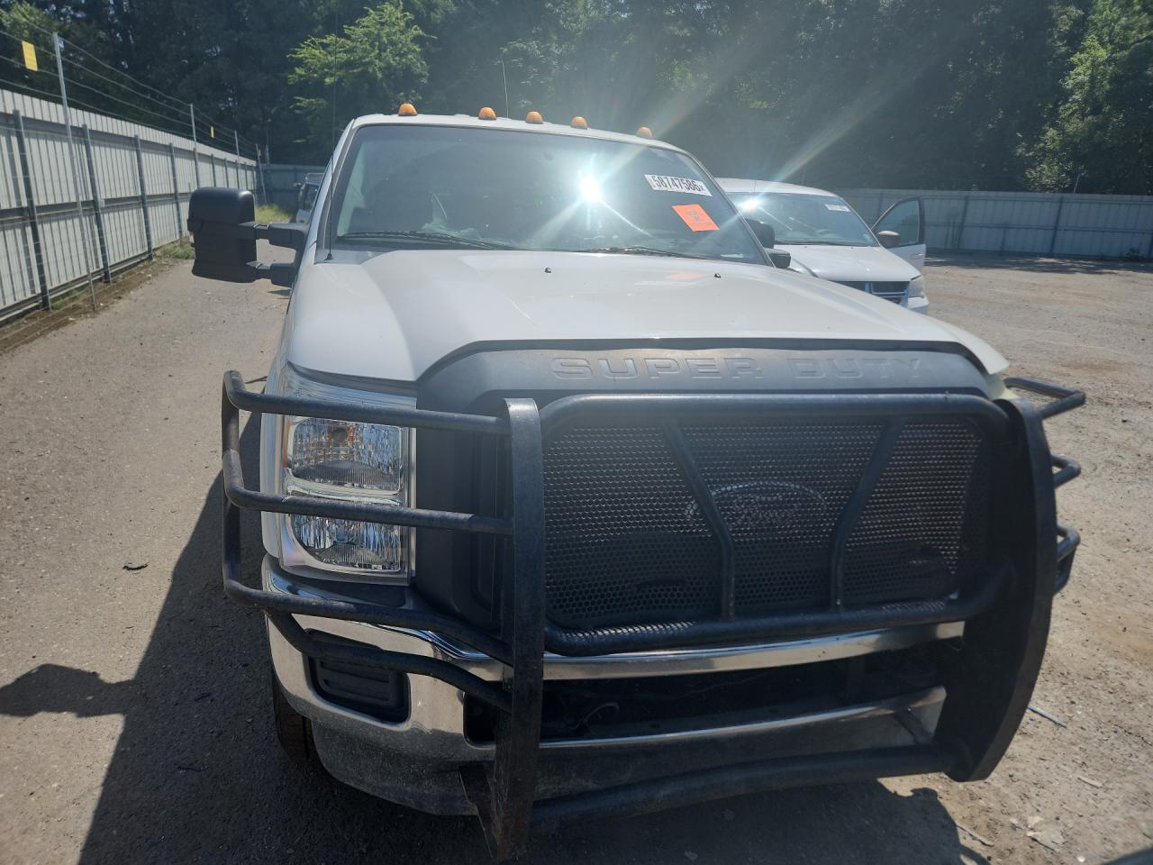 2012 Ford F250 Super Duty White vin: 1FT7W2BT1CEA71201