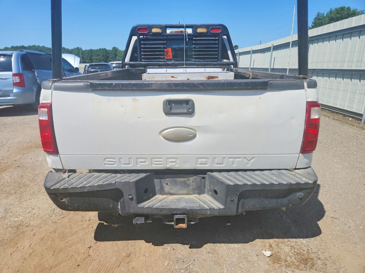 2012 Ford F250 Super Duty White vin: 1FT7W2BT1CEA71201