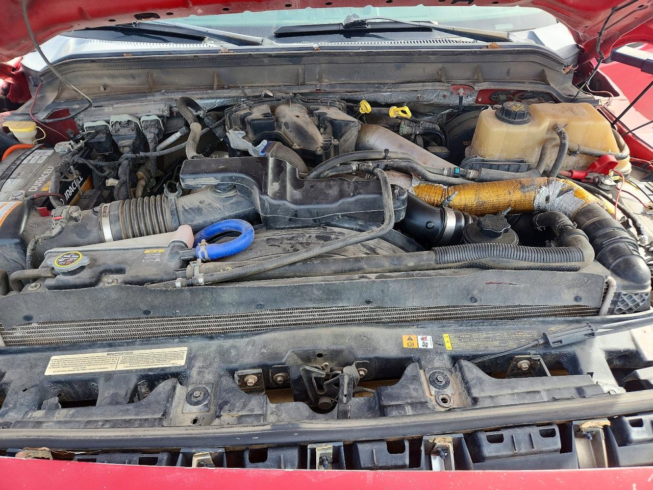2012 Ford F250 Super Duty Red vin: 1FT7W2BT1CEB39237